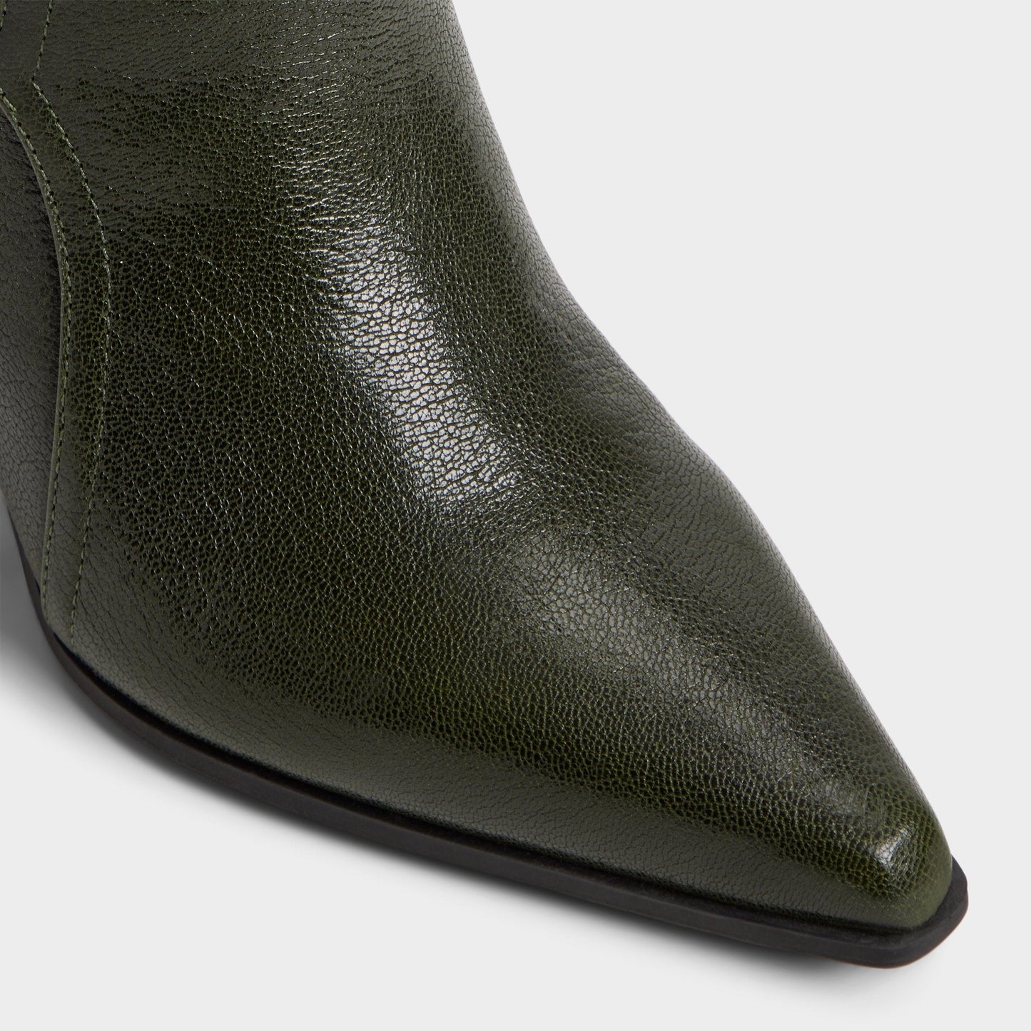 Saddle in Dark Green - Knee-high boot, Block heel Aldo Dark green