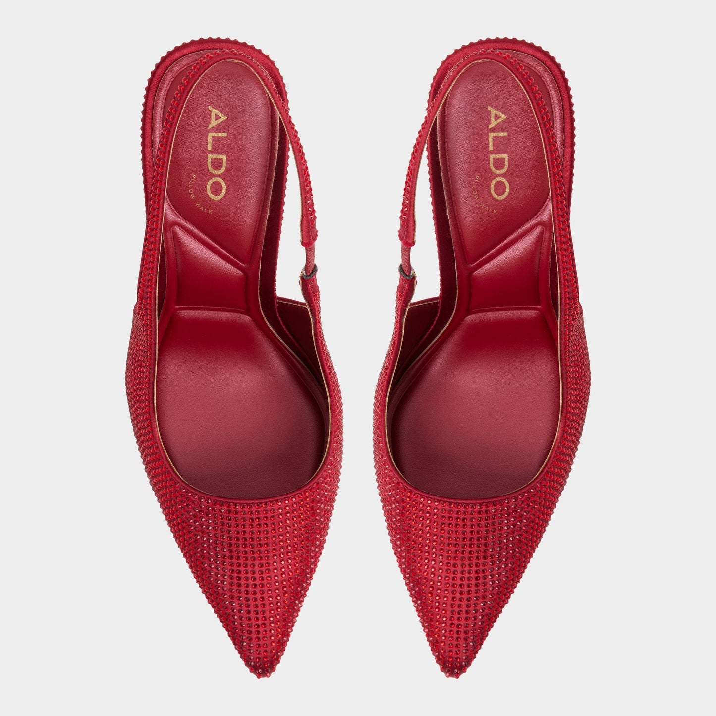 Lovebloom in Dark Red 14151889 - Slingback heel, Stiletto heel Aldo Dark red