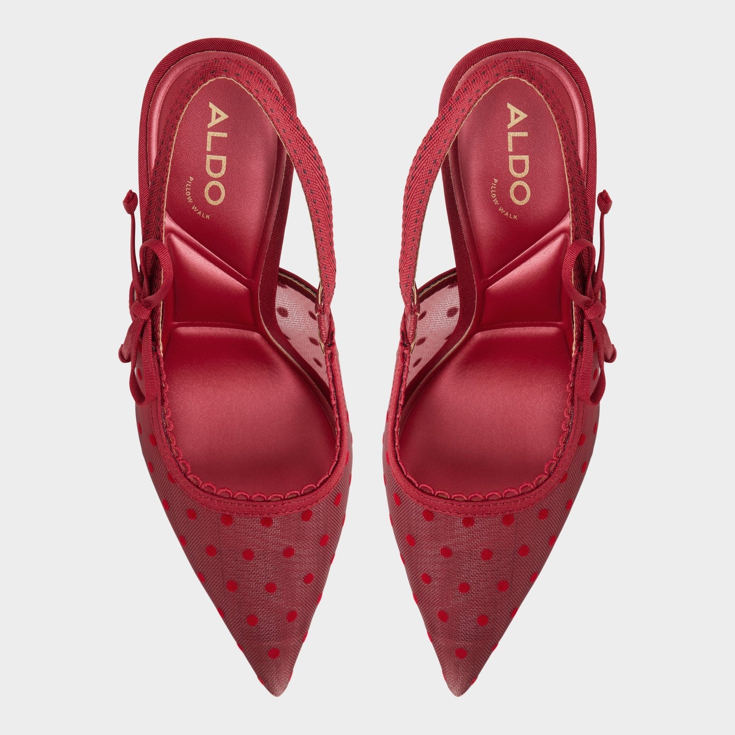 Hennie in Dark Red 14151902 - Slingback heel, Stiletto heel Aldo Dark red