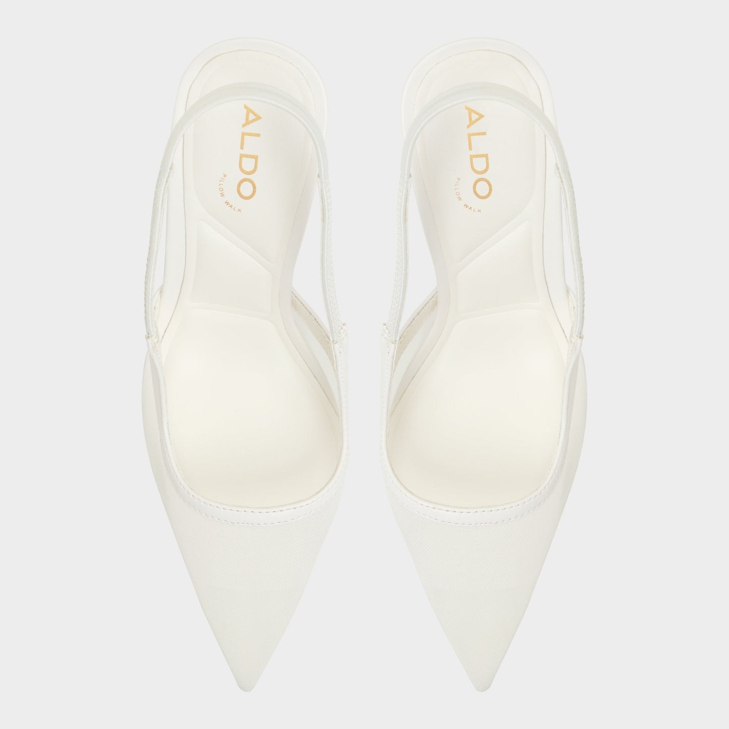 Evania White Women's Slingbacks - Slingback heel Aldo White