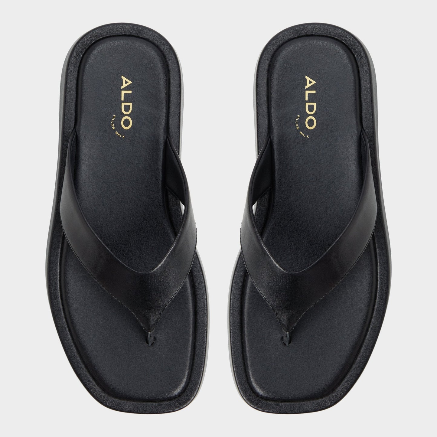 Grettle Black Women's Flats - Flip flop, Flatform Aldo Black