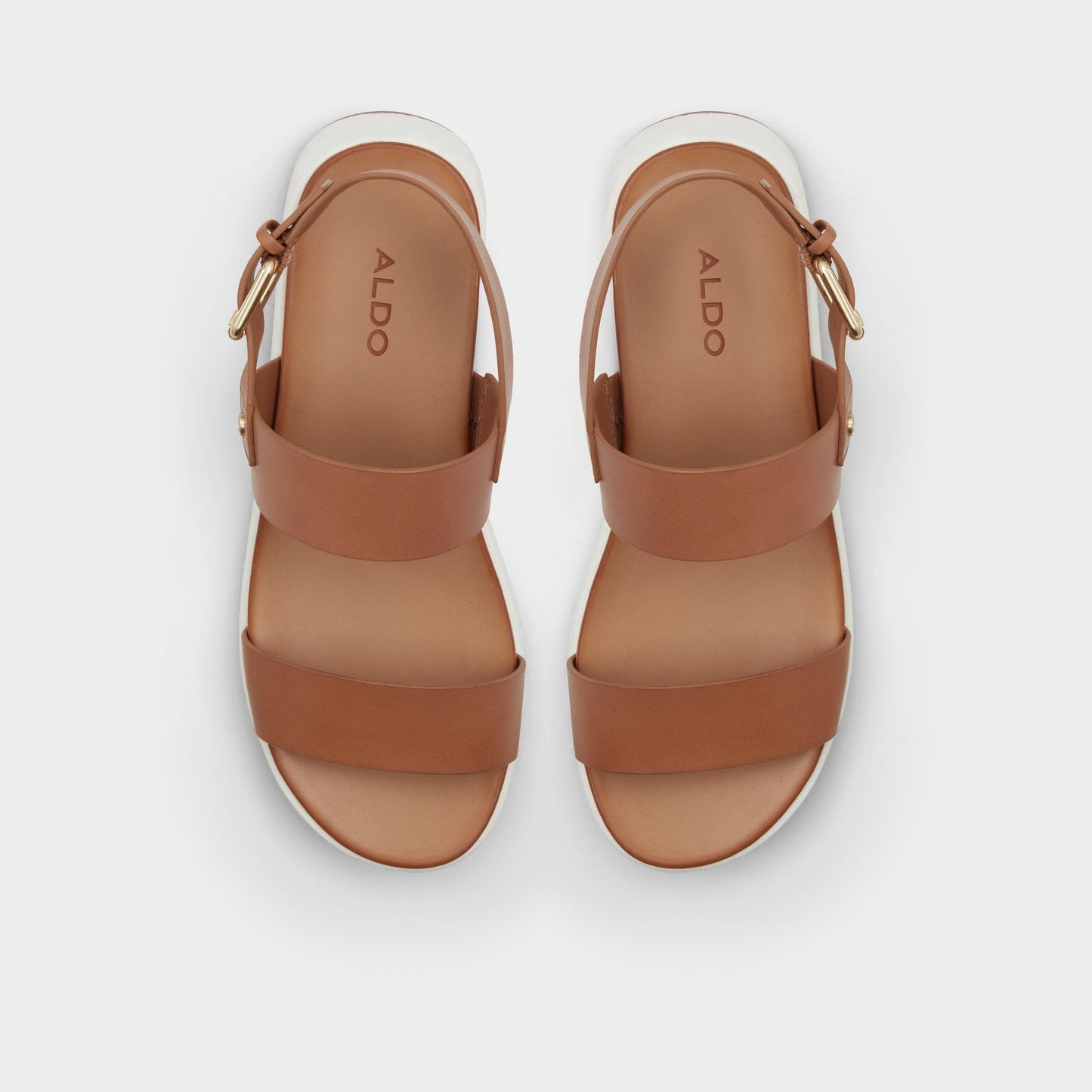 Silyia Dark Beige Women's Sandals - Flat sandal Aldo Dark Beige