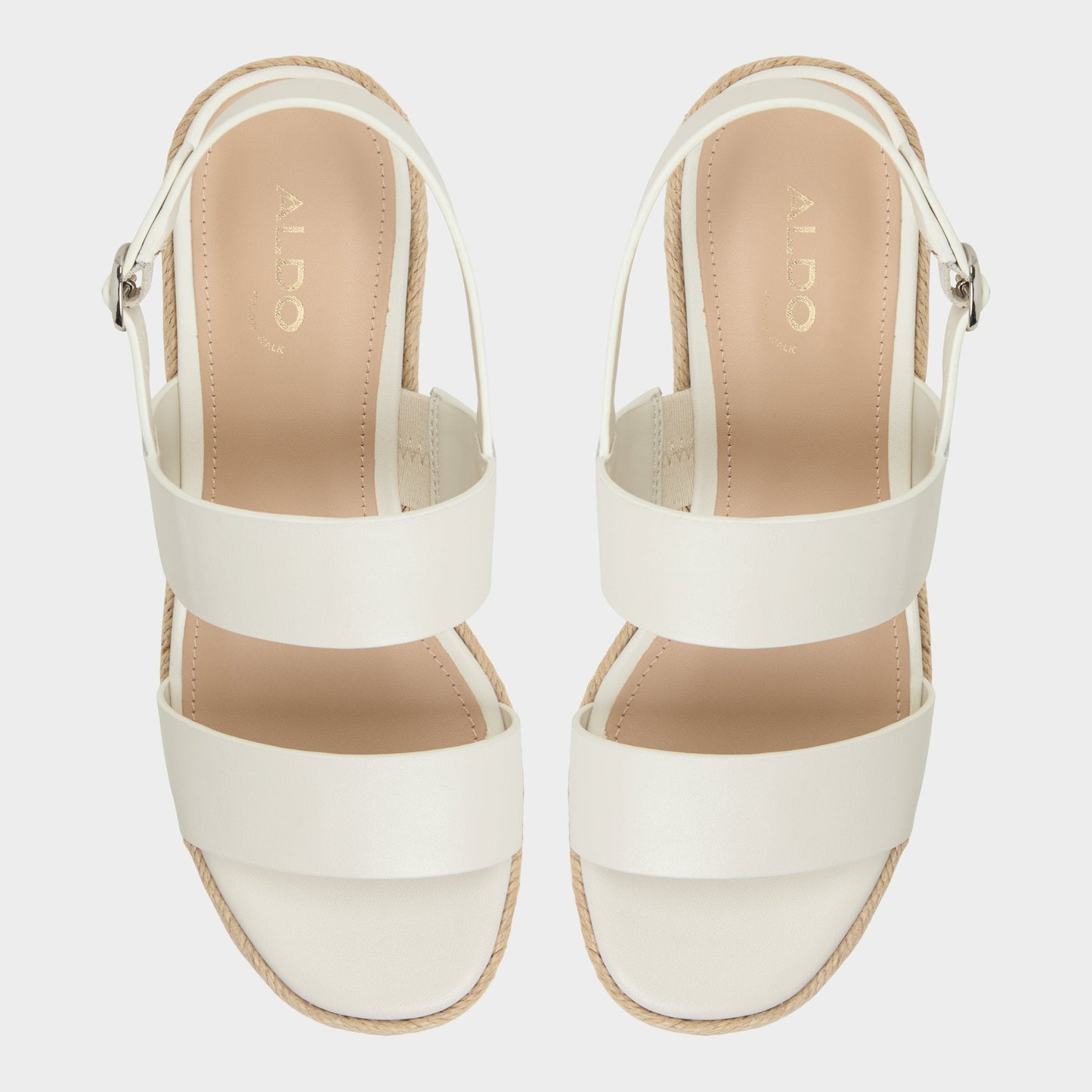 Keoni Open White Women's Platform sandals - Wedge sandal Aldo Open white