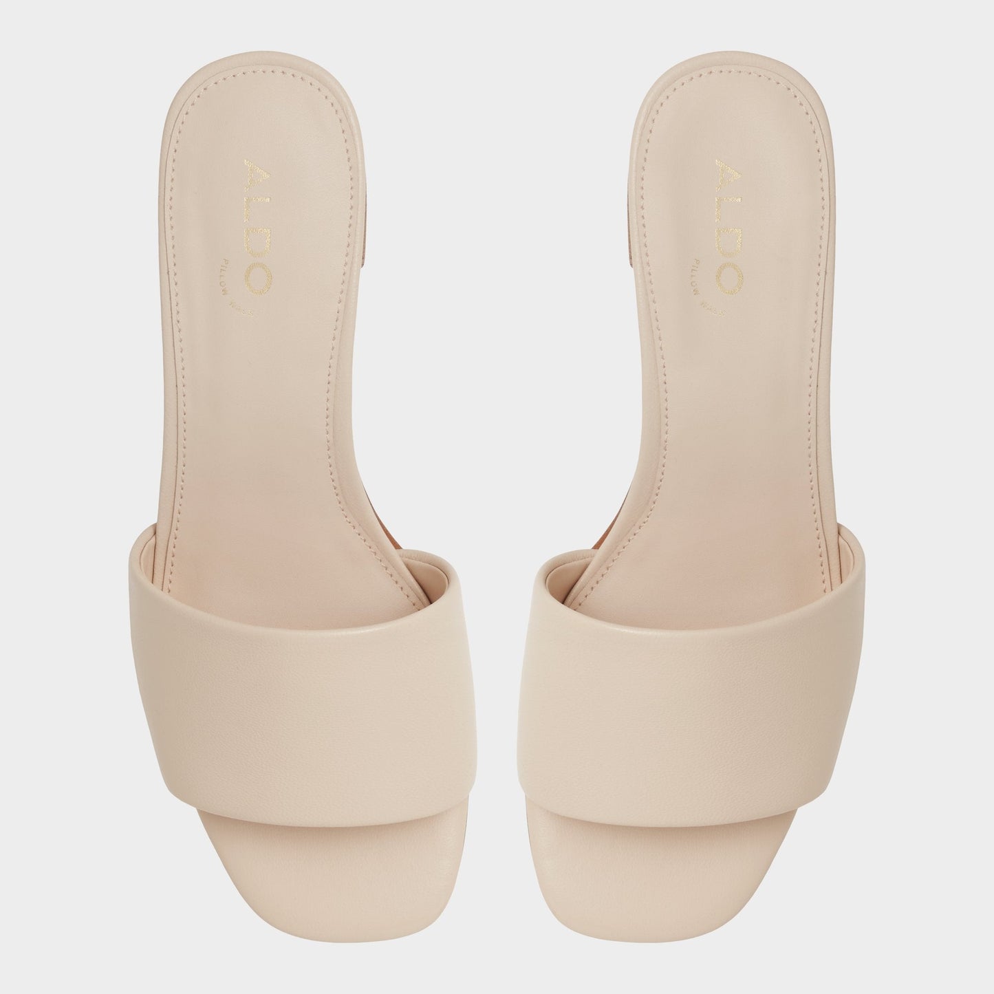 Claudina Other Beige Women's Block heels - Heeled mule, Block heel Aldo Other Beige