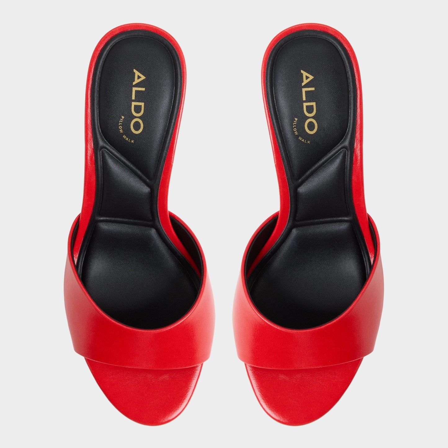 Annaberaen in Bright Red - Heeled mule, Stiletto heel Aldo Bright red
