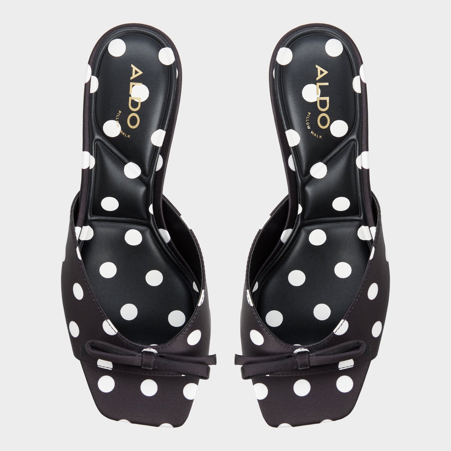 Belerose in Black White - Heeled mule, Stiletto heel Aldo Black/white
