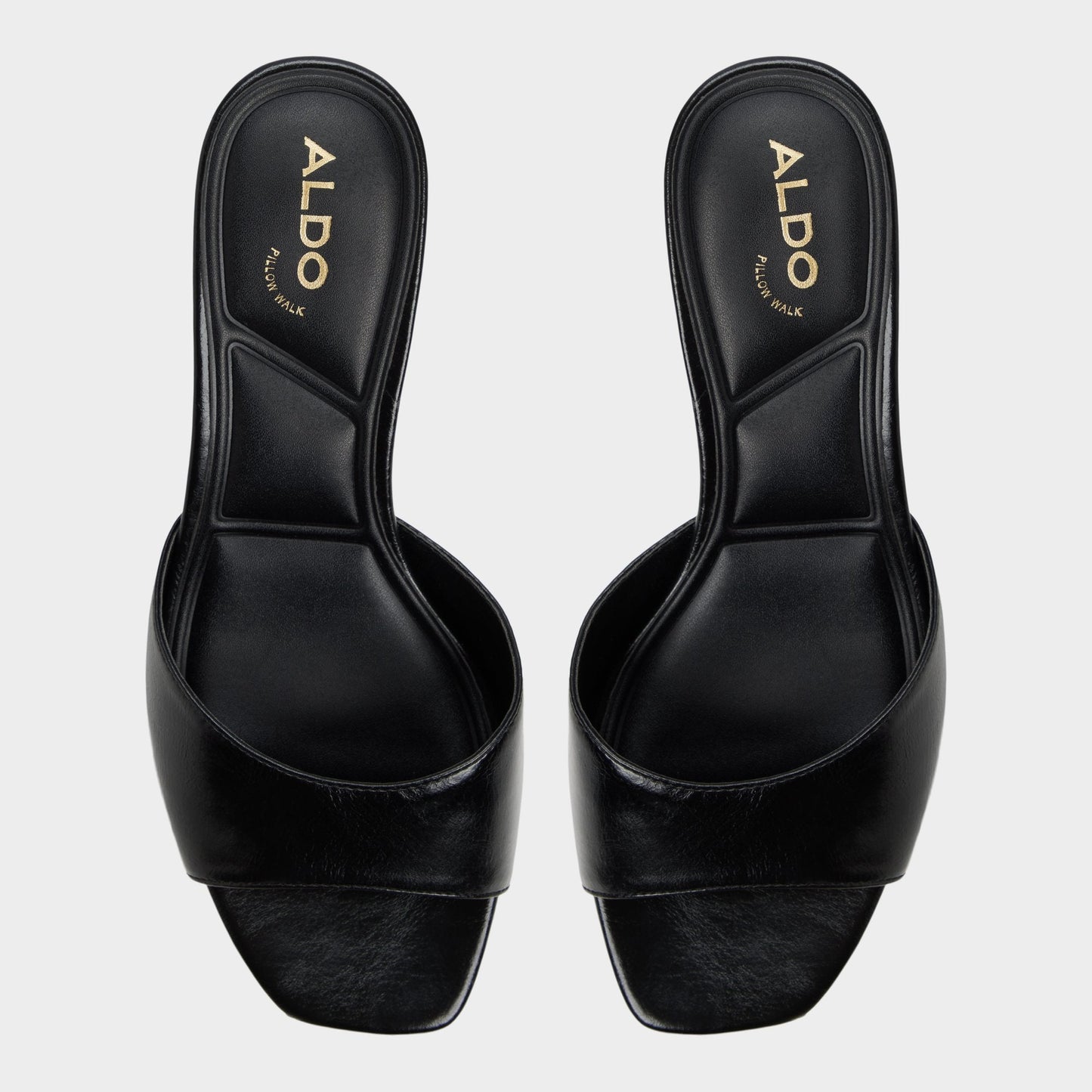 Haeden Black Women's Heeled mules - Heeled mule, Kitten heel Aldo Black