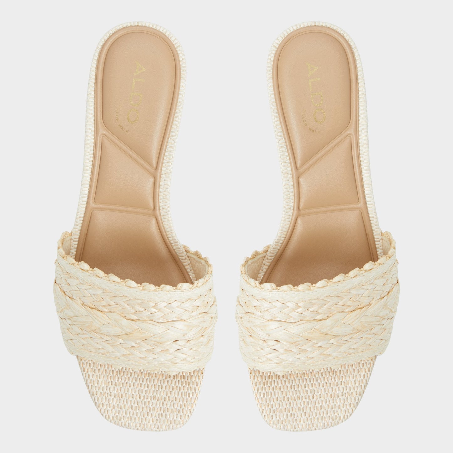 Claudina Natural Women's Block heels - Heeled mule, Block heel Aldo Natural
