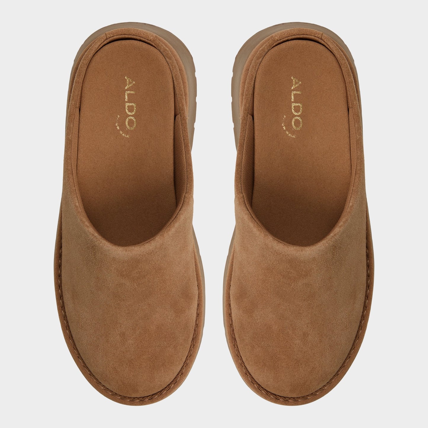 Academia Camel Women's Cold Weather Shoes - Heeled mule, Lug sole Aldo Camel