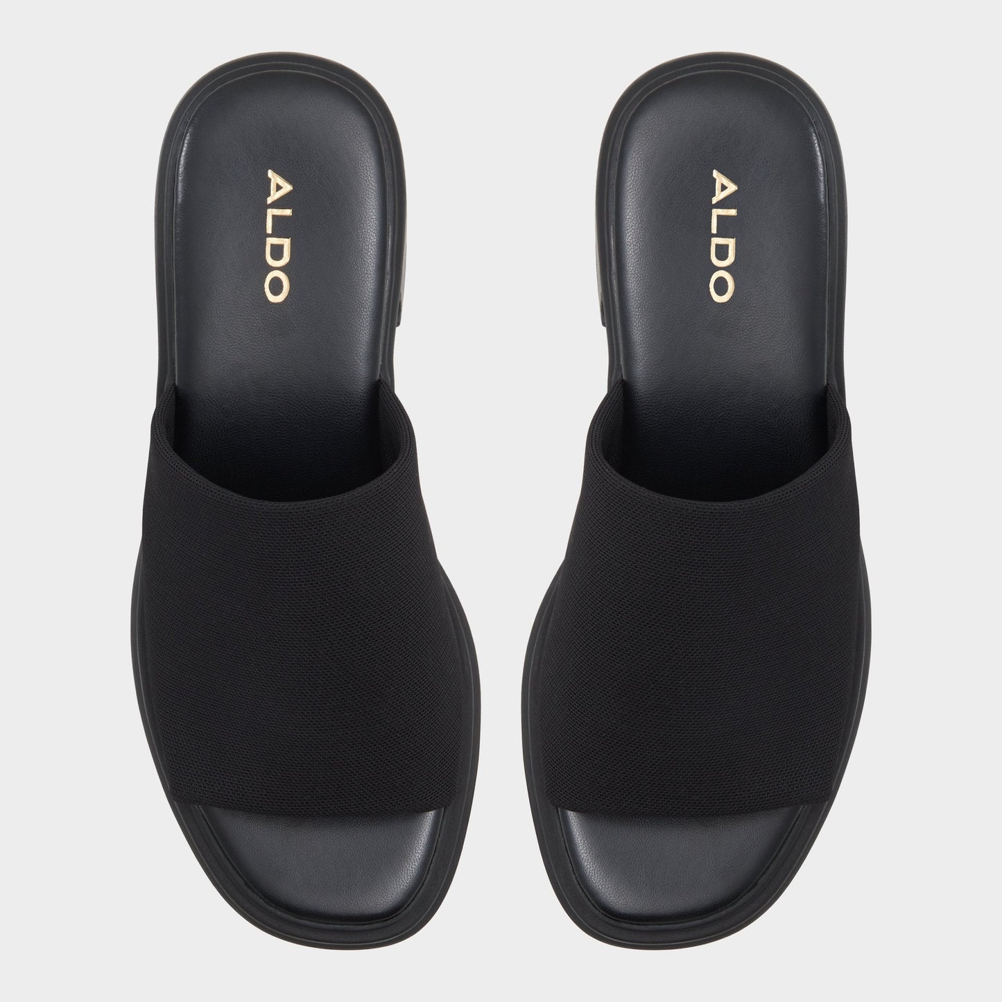 Harrietta Black Women's Wedges - Heeled mule, Block heel Aldo Black