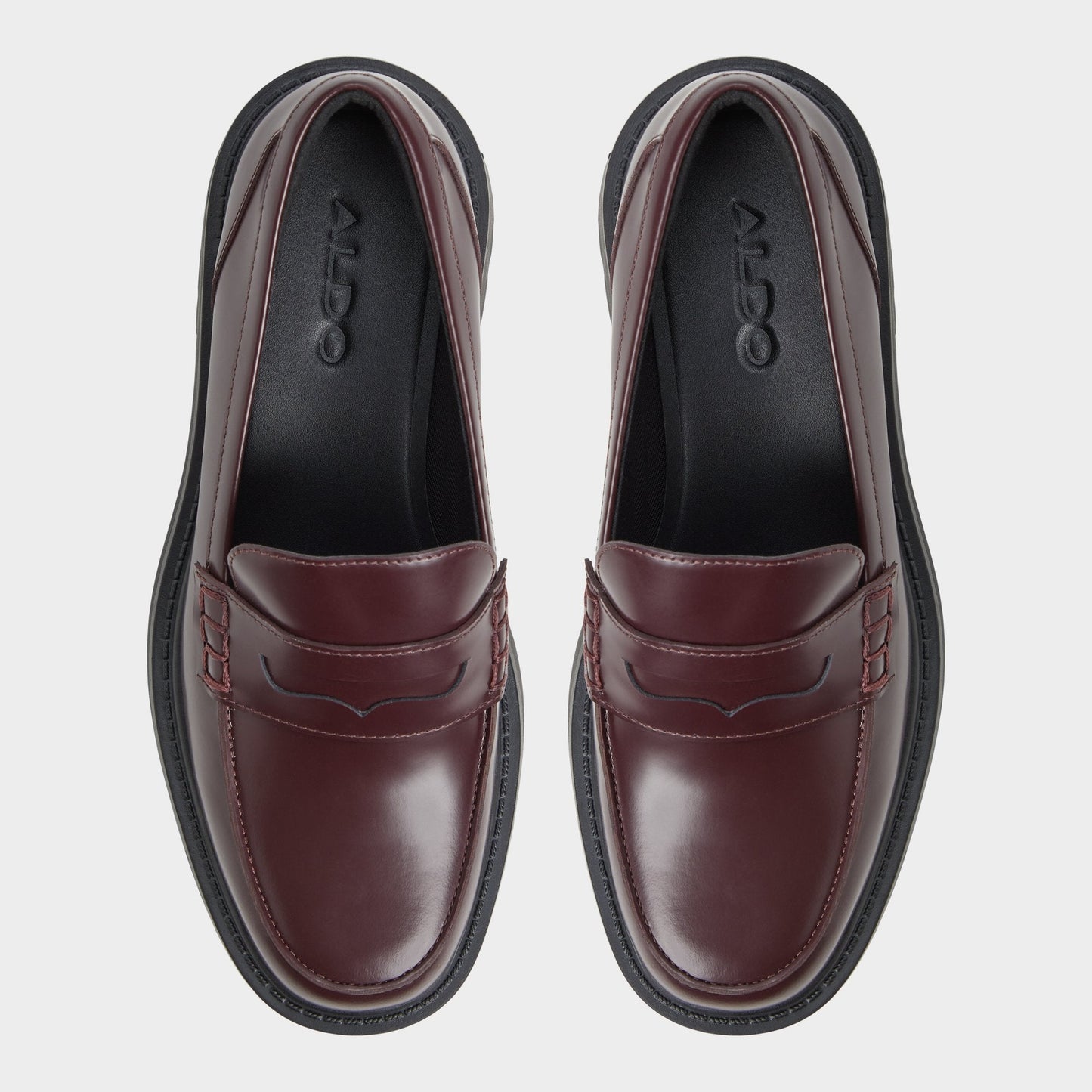 Cadaycia in Bordo - Loafer, Lug sole Aldo Bordo