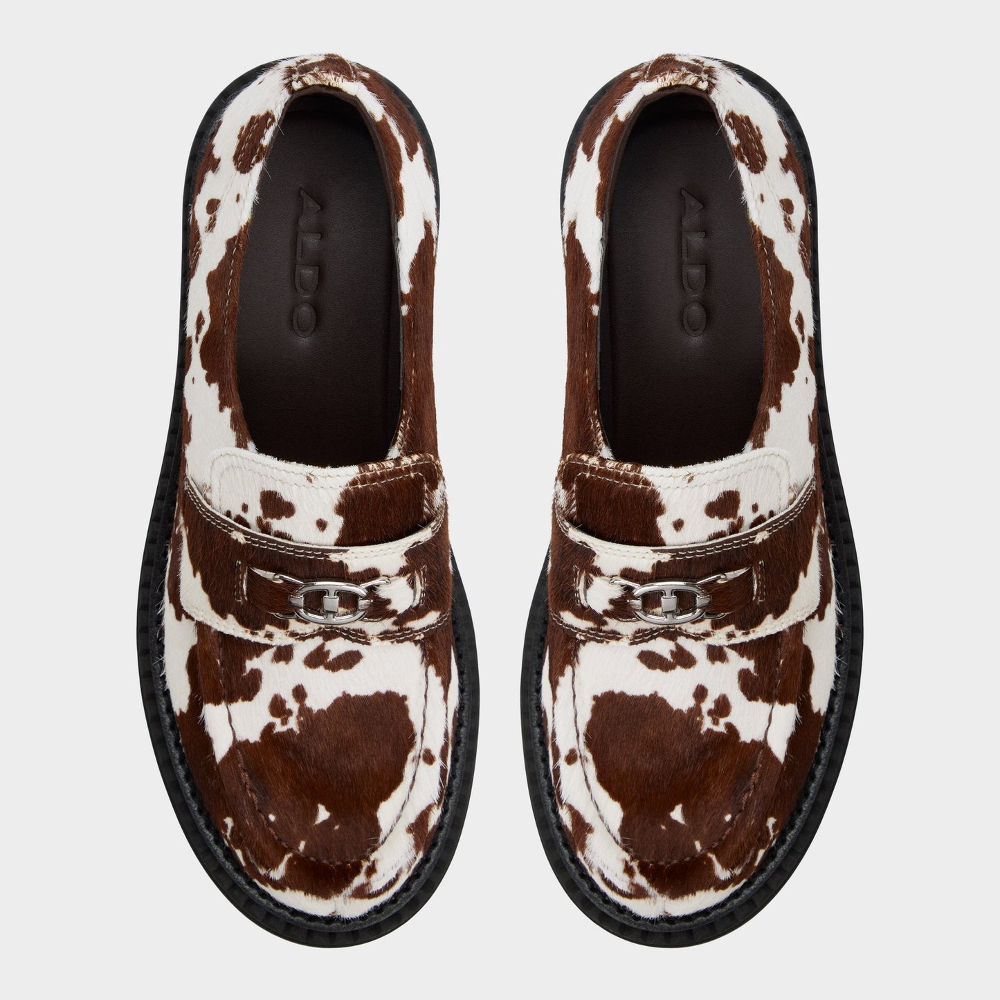 Miravelle in Open Brown - Loafer, Lug sole Aldo Open brown