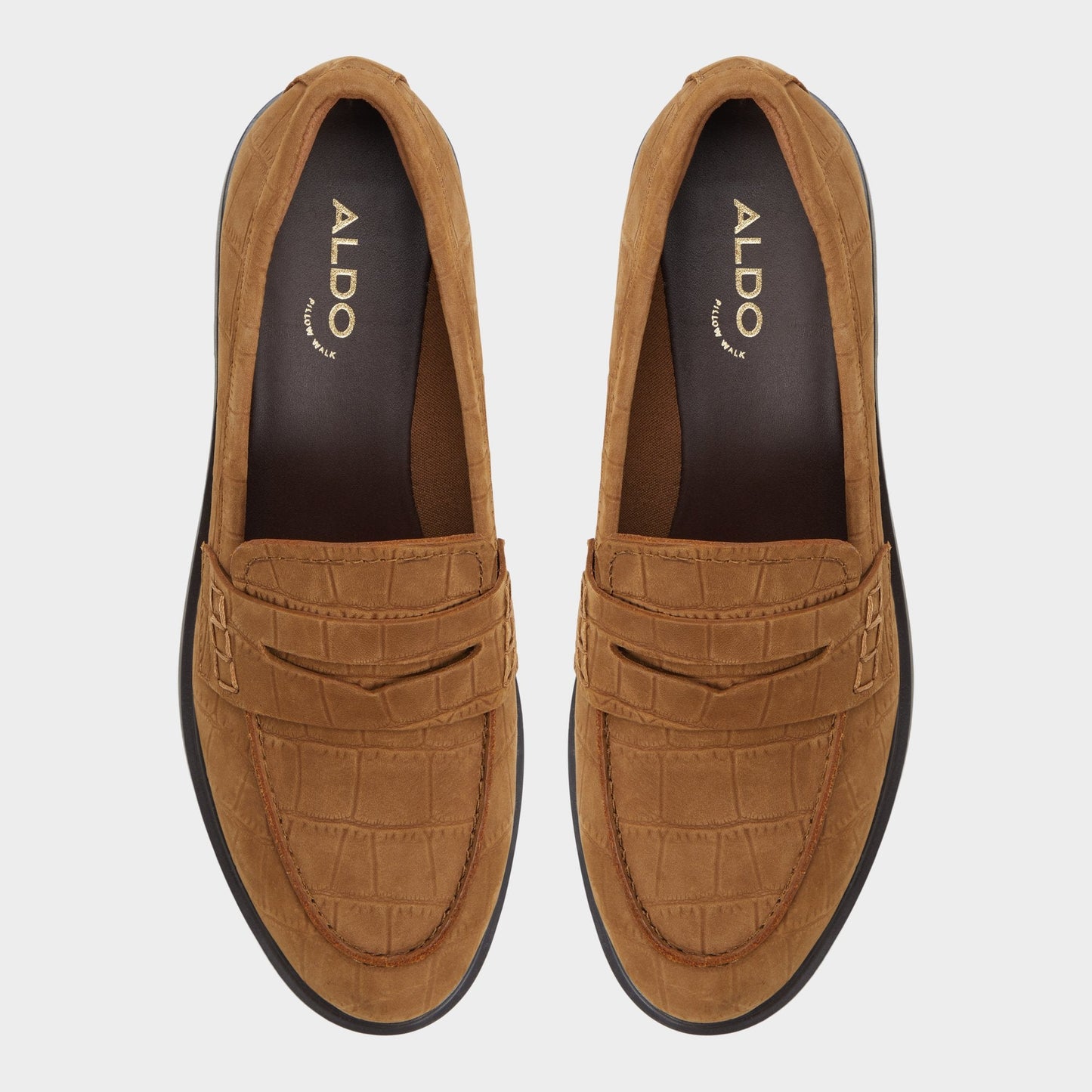 Lededanten Dark Brown Women's Loafers & Oxfords - Loafer, Block heel Aldo Dark Brown