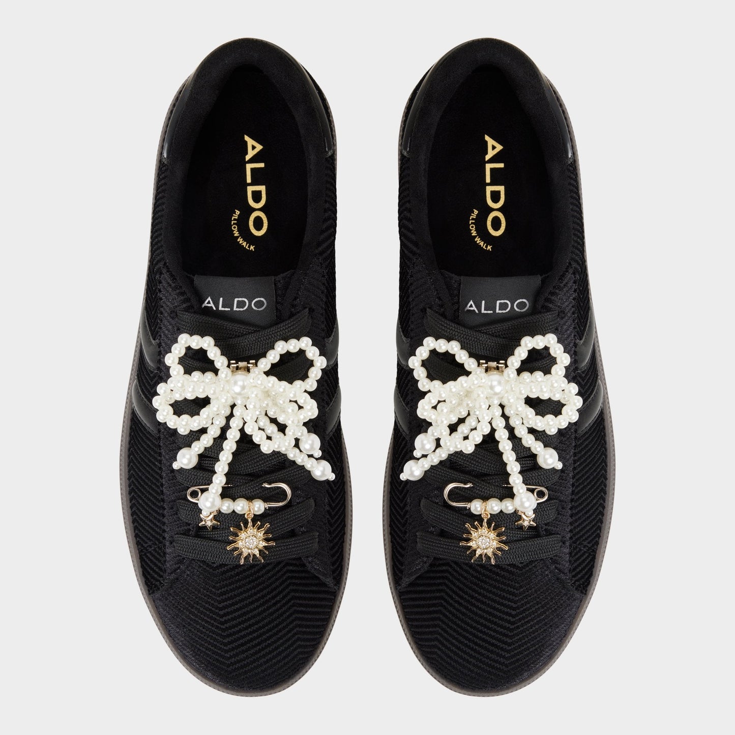 Chicsneaker2 in Black Black - Low top sneaker, Cup sole Aldo Black/black