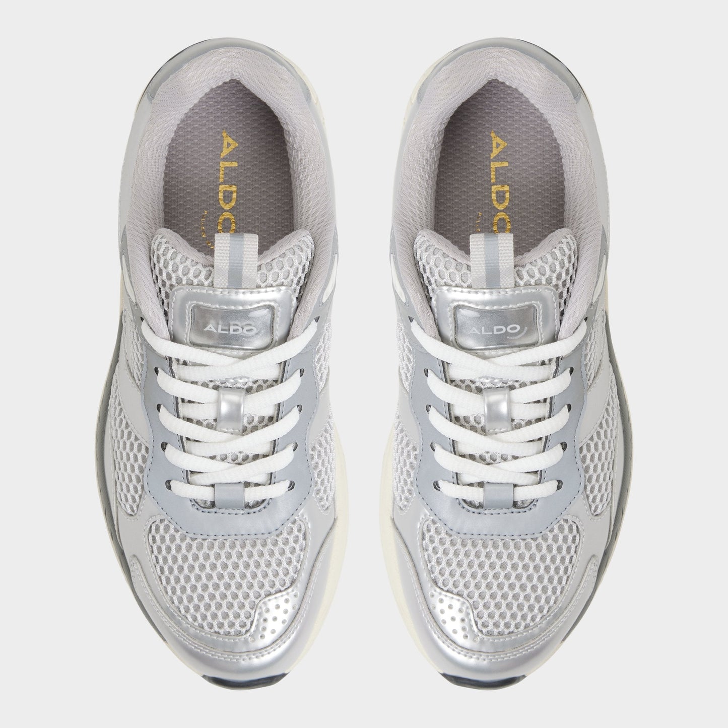 Pillowsnkr in L Silver - Jogger sneaker Aldo Silver