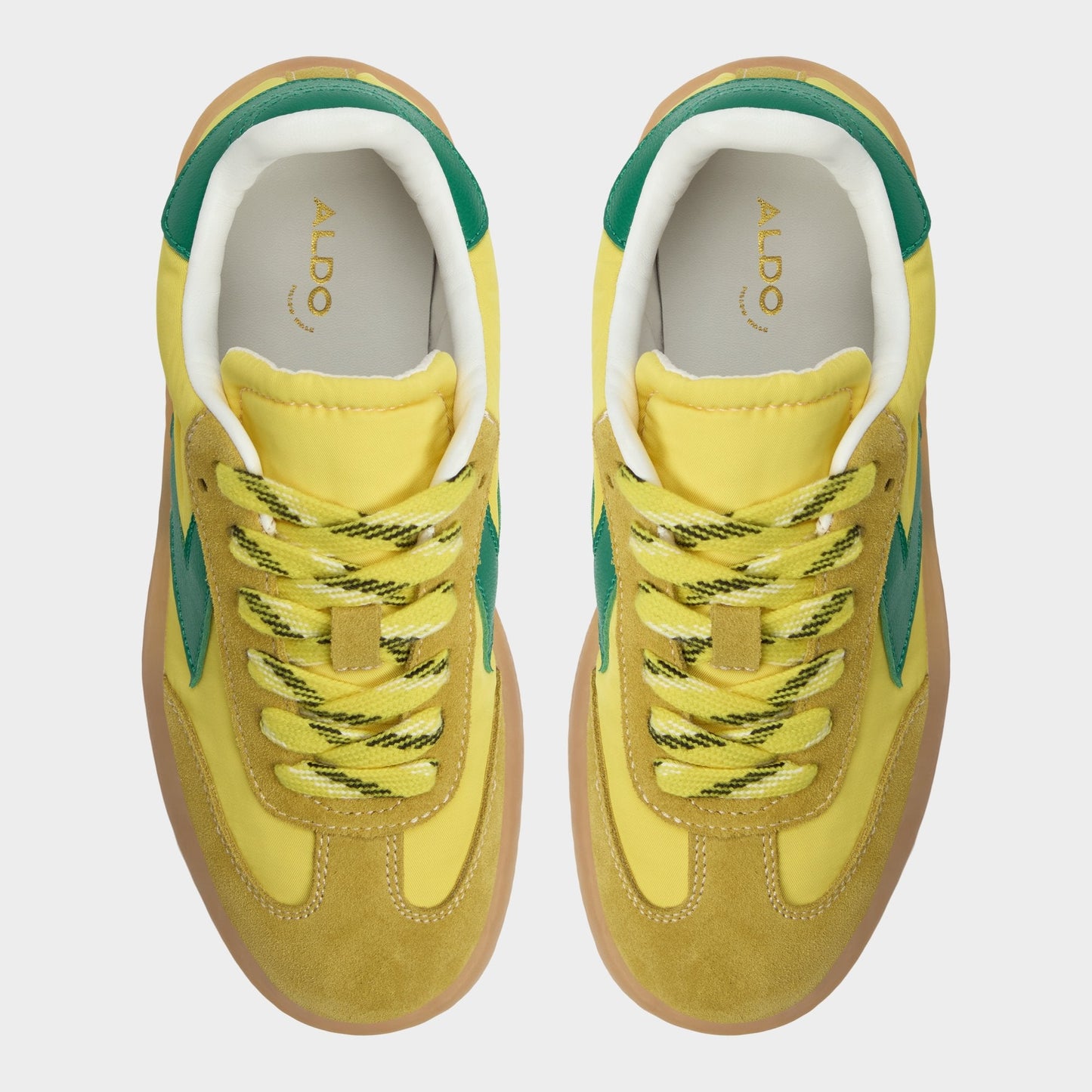 Retrostep Yellow Multi Women's Low top sneakers - Low top sneaker, Jogger sole Aldo Yellow Multi