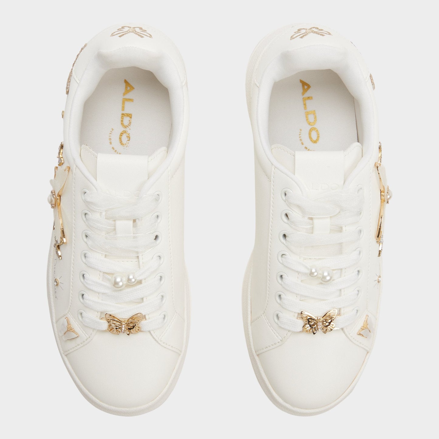 Pearlwing2 in White - Sneaker, Jogger sole Aldo White