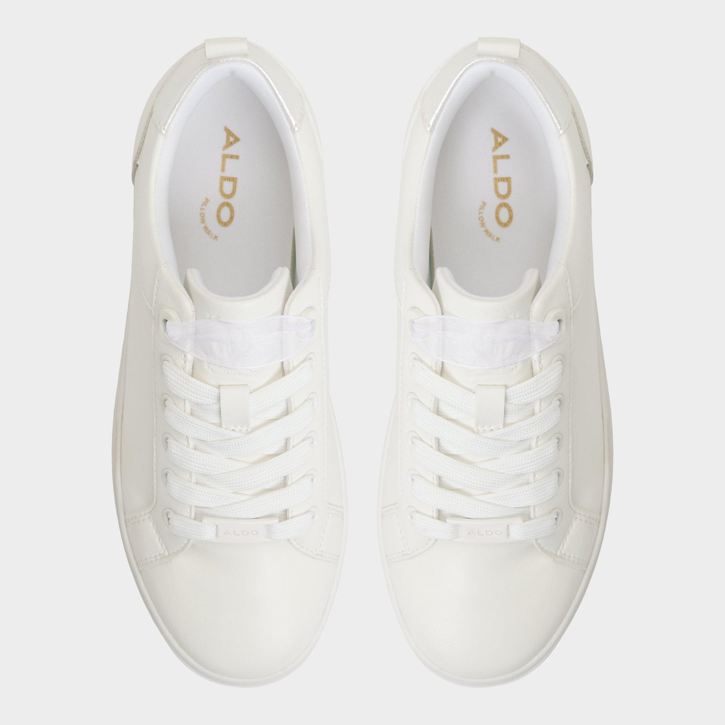 Chiccomfort Open White Women's Platform and wedge sneakers - Low top sneaker Aldo Open White