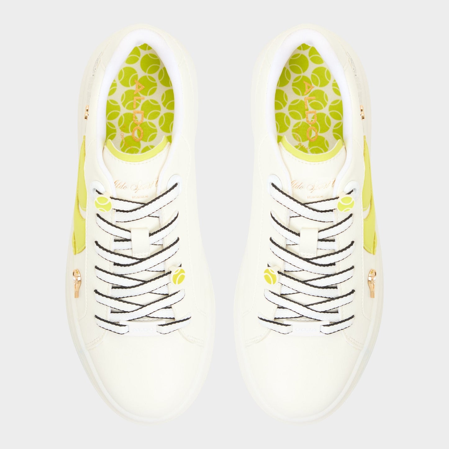 Clubchamp White Combo Women's Platform and wedge sneakers - Low top sneaker Aldo White Combo