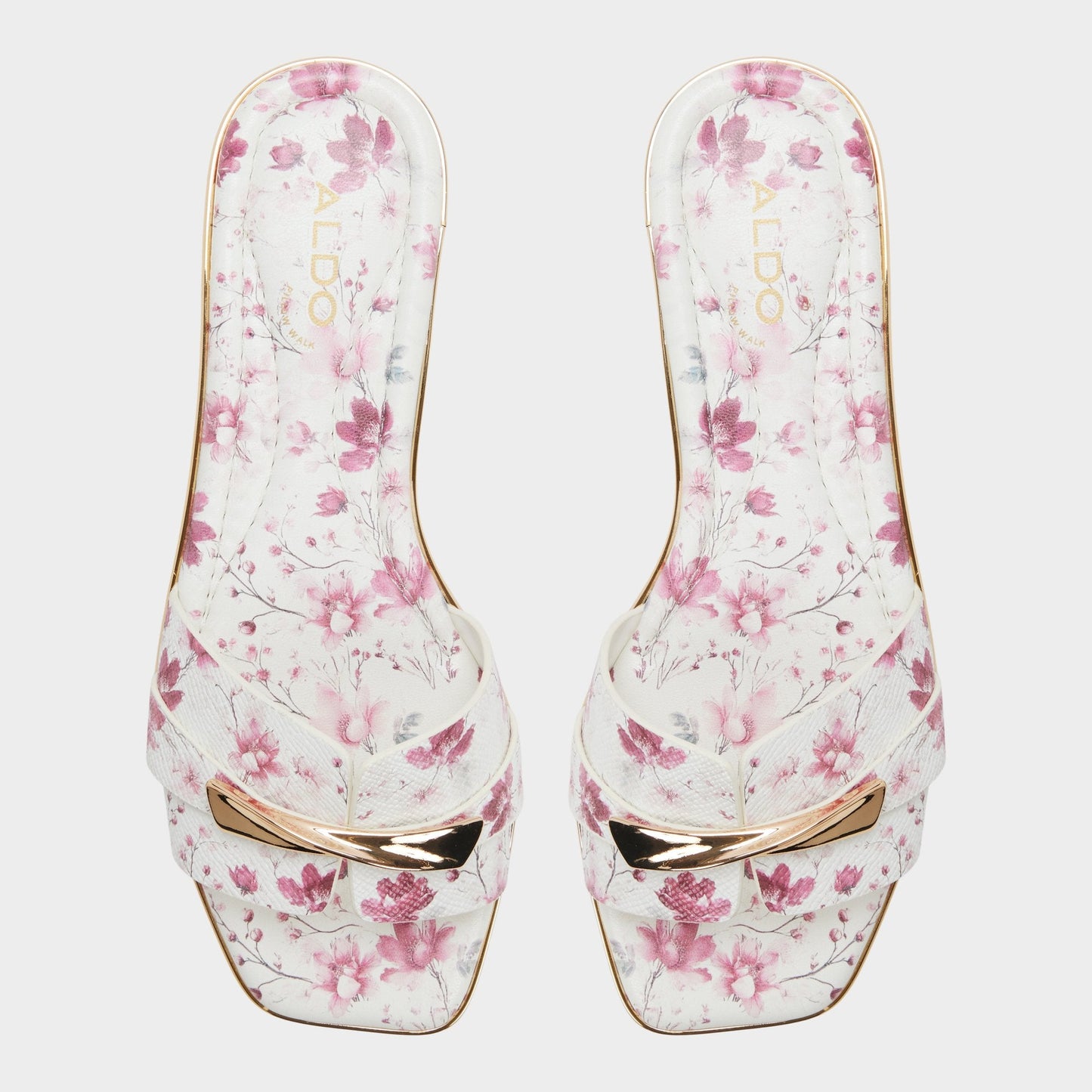 Darlina in White Combo - Slide sandal Aldo White combo