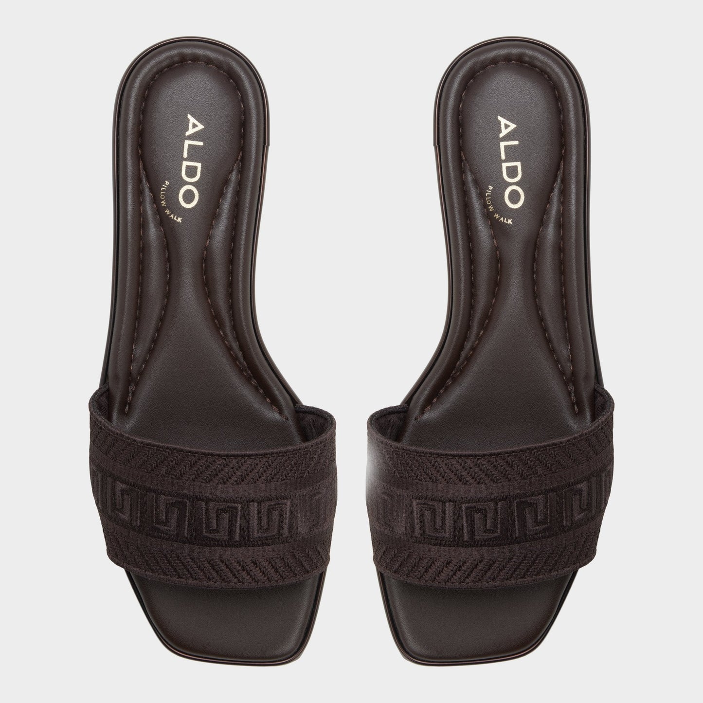 Oceania in Dark Brown 14298155 - Slide sandal Aldo Dark brown