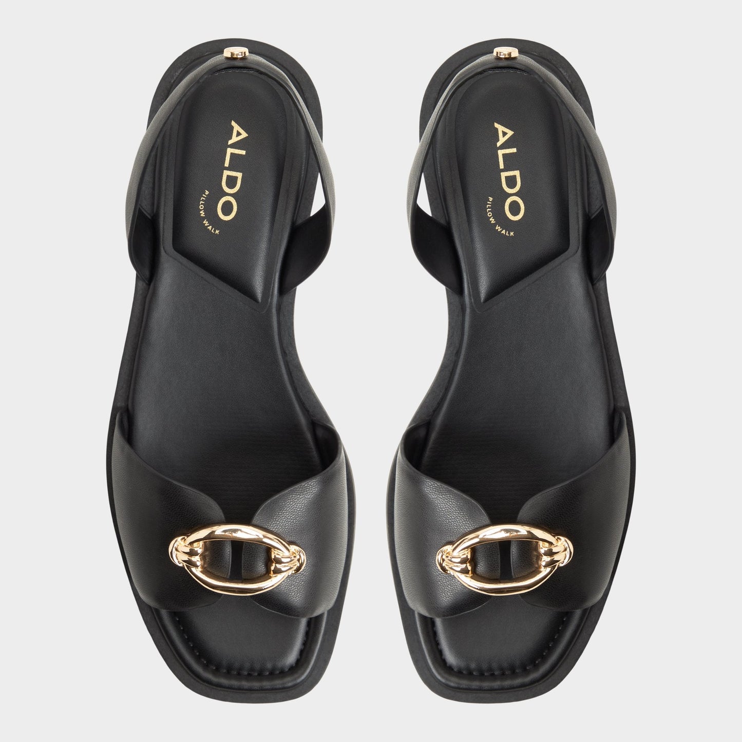Calelian in Black - Flat sandal Aldo Black