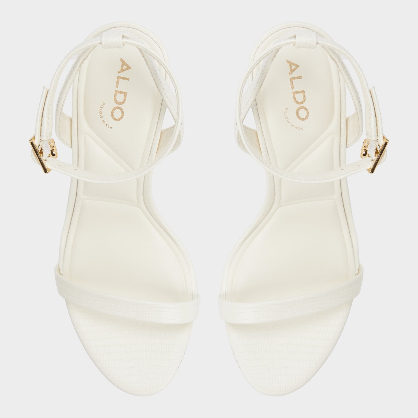 Maristou White Women's Strappy sandals - Heeled sandal, Stiletto heel Aldo White