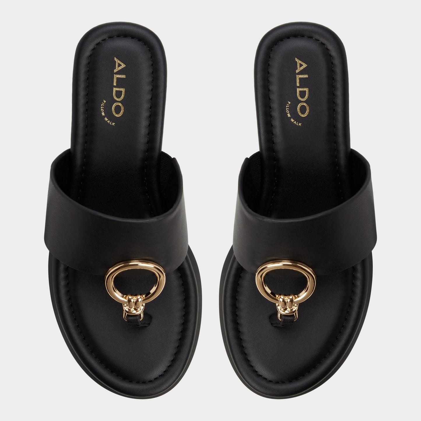 Friegan in Black - Slide sandal, Wedge heel Aldo Black