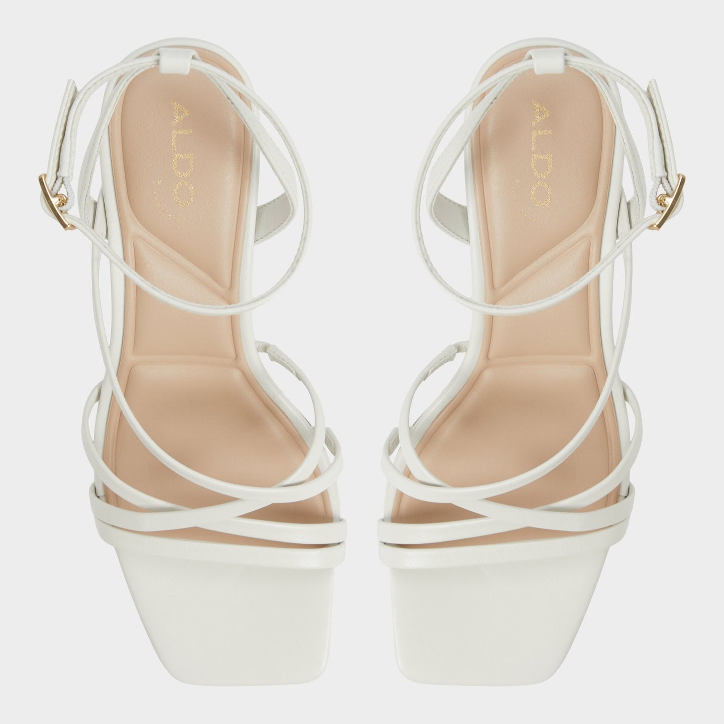 Esther Other White Women's Block heels - Strappy heeled sandal, Block heel Aldo Other white