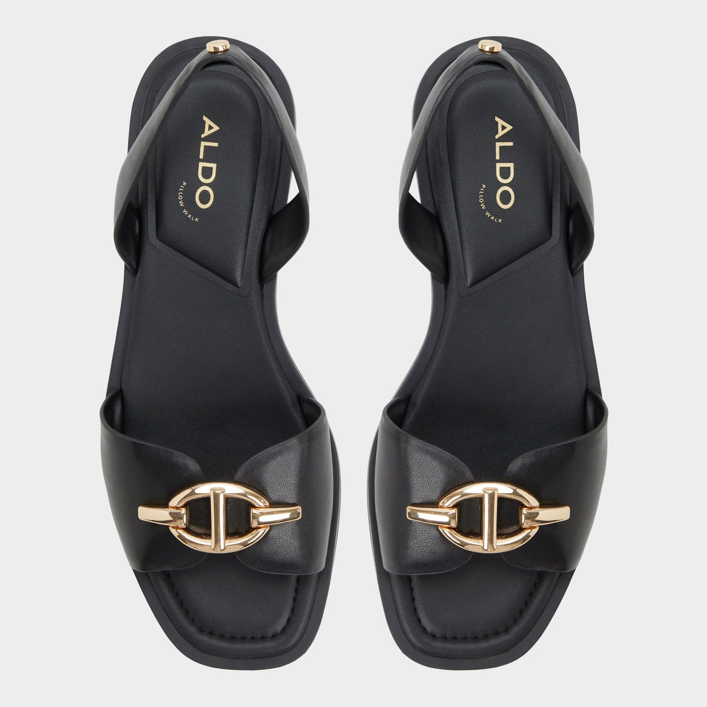 Goassi Black Women's Flats - Flat sandal Aldo Black