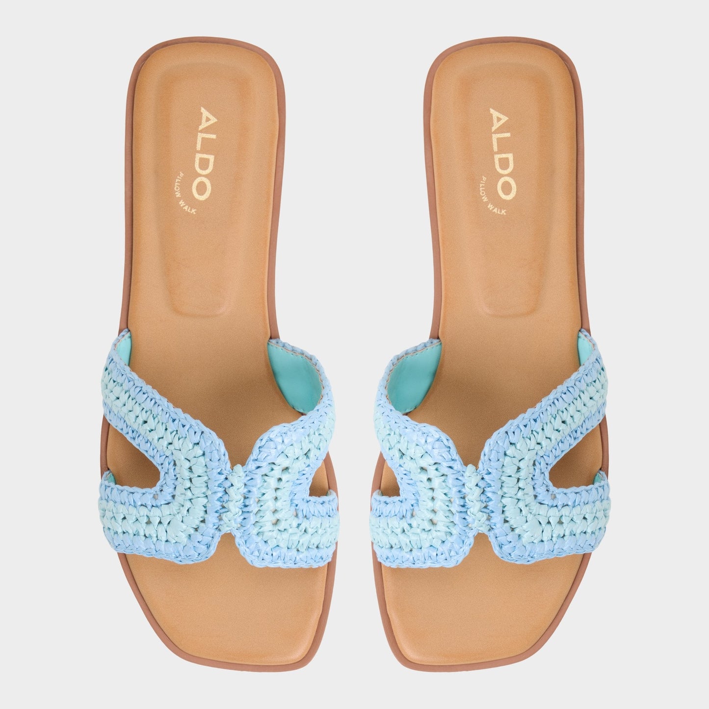 Itsandal Blue Combo Women's Flats - Slide sandal Aldo Blue Combo