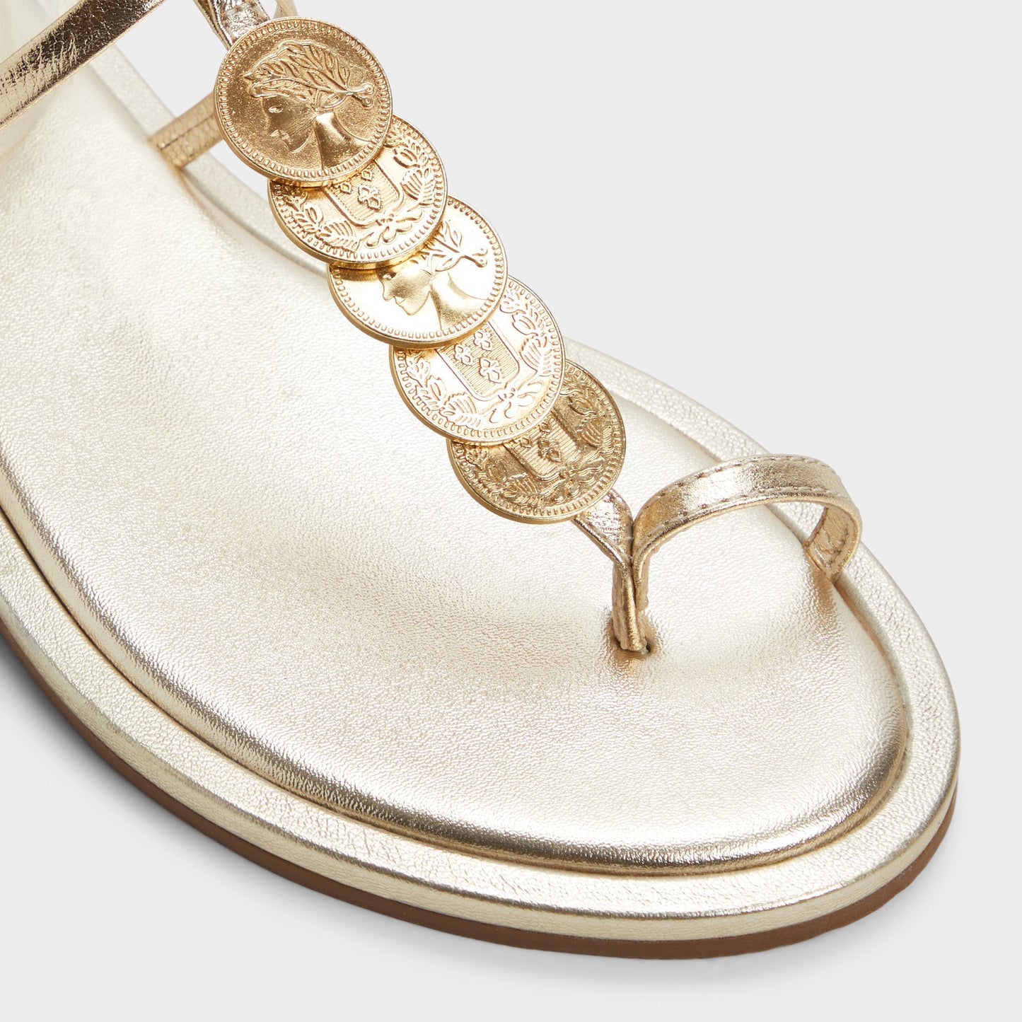 Artemisa Gold Women's Travel essentials - T-strap sandal Aldo Gold