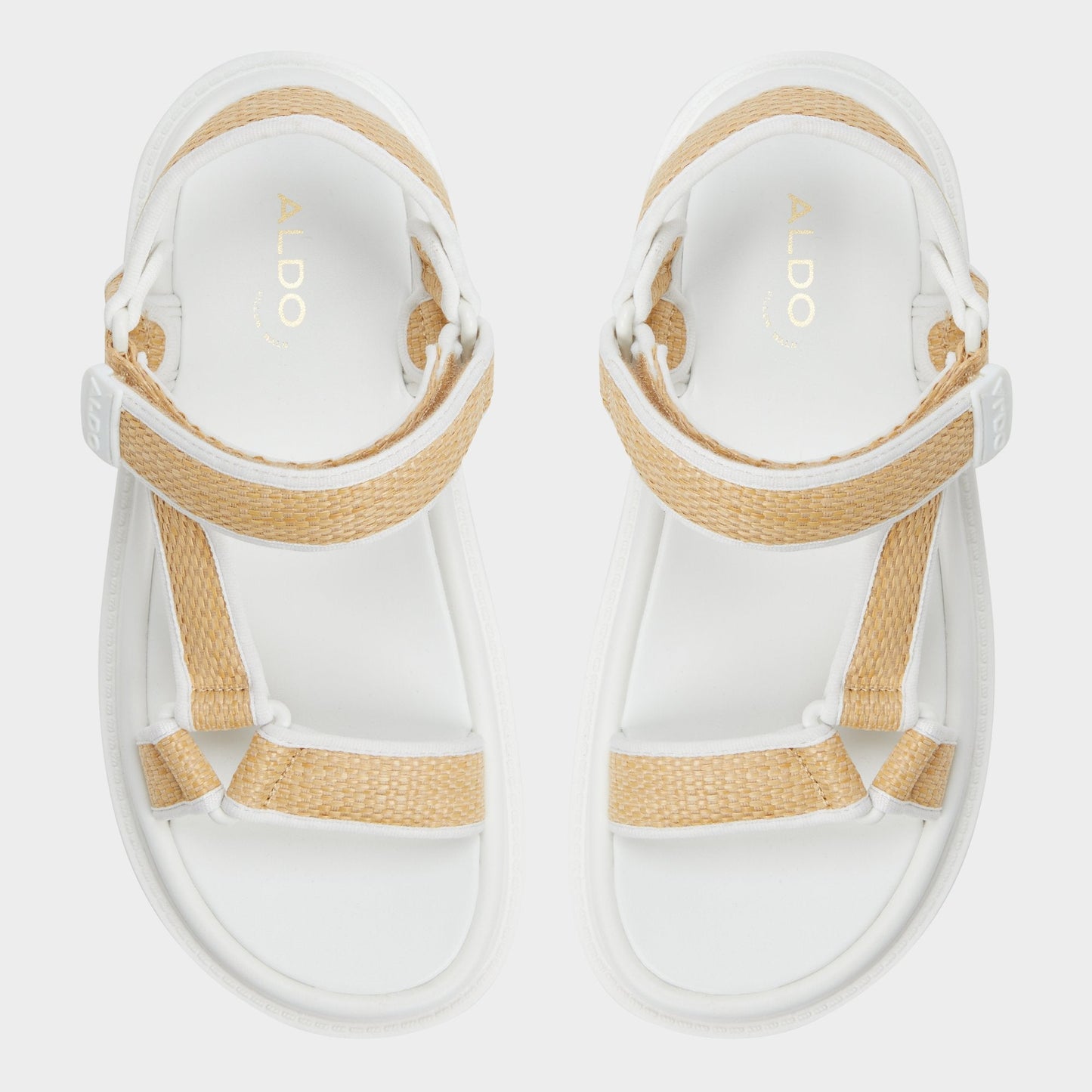Oceana Natural Women's Footbed sandals - Footbed sandal Aldo Natural