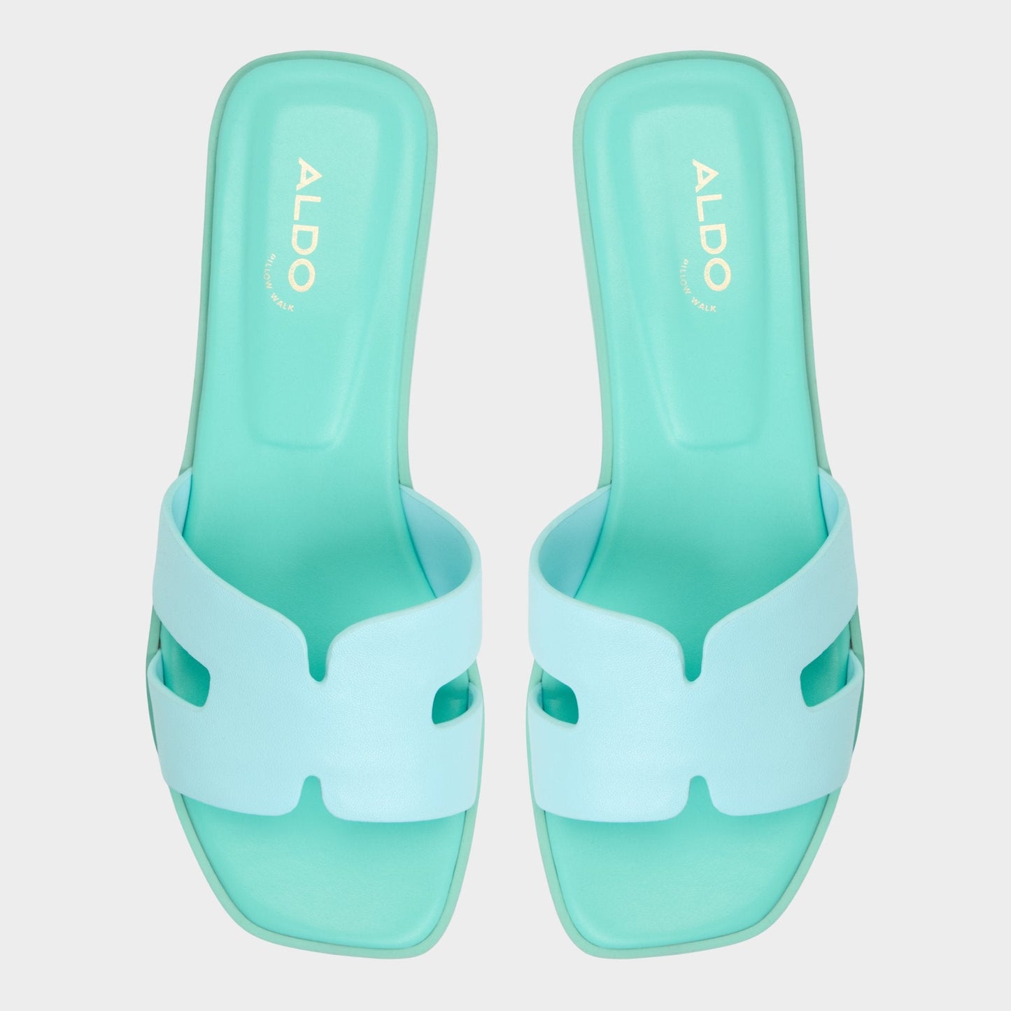Itsandal Turquoise Women's Flats - Slide sandal Aldo Turquoise