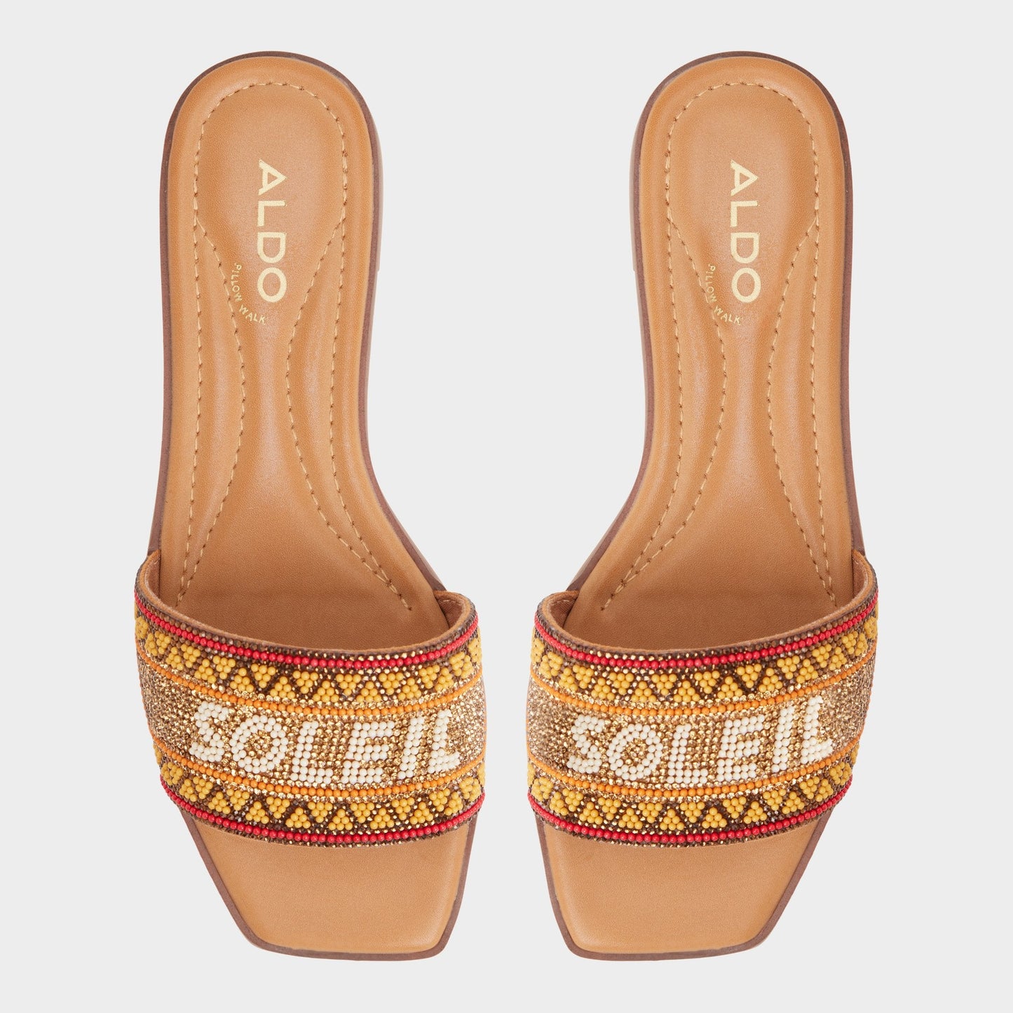 Seavacay Brown Multi Women's Flats - Aldo Brown Multi