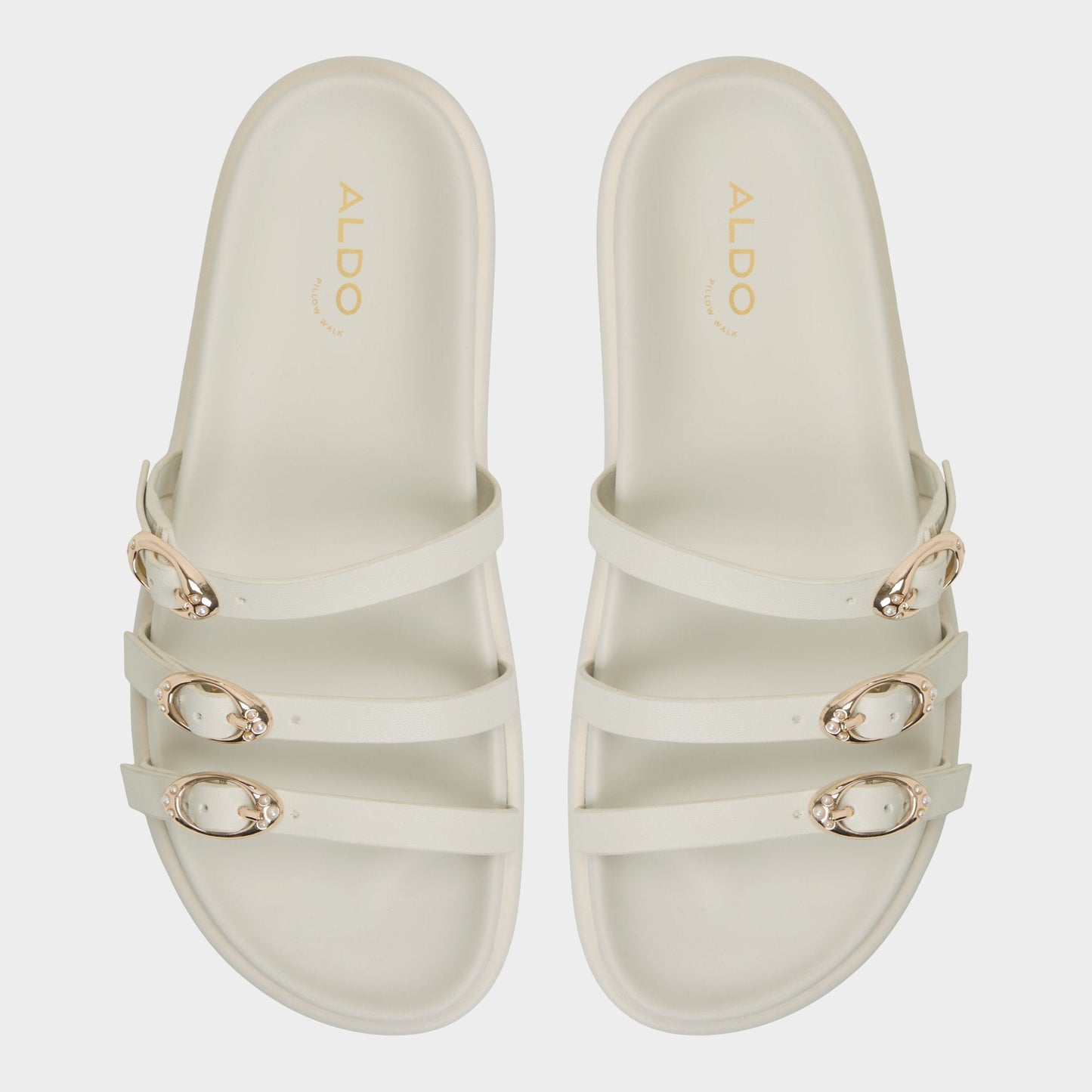 Zephyra White Women's Footbed sandals - Footbed sandal, Footbed sandal Aldo White