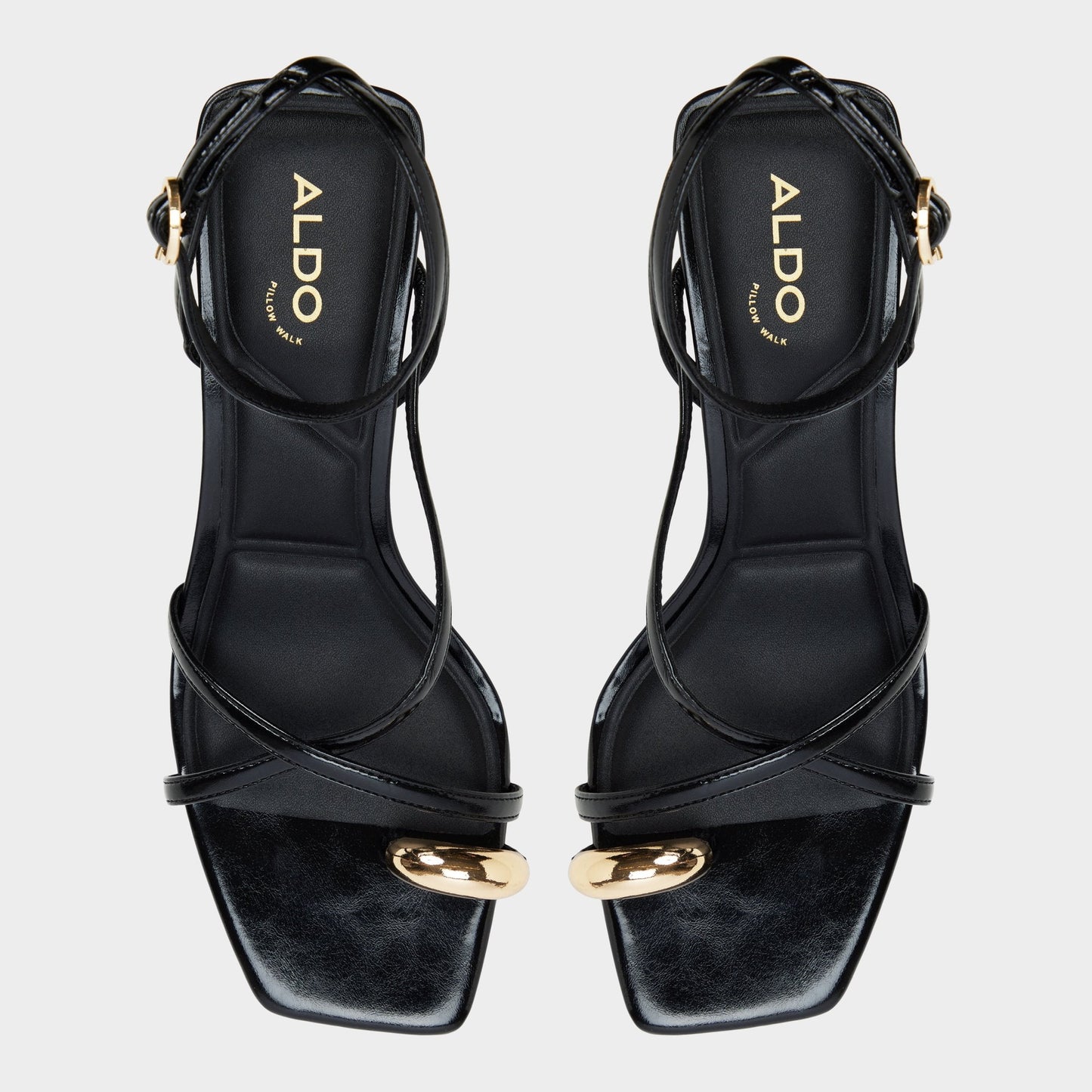 Elodiah Black Women's Travel essentials - Strappy heeled sandal, Stiletto heel Aldo Black