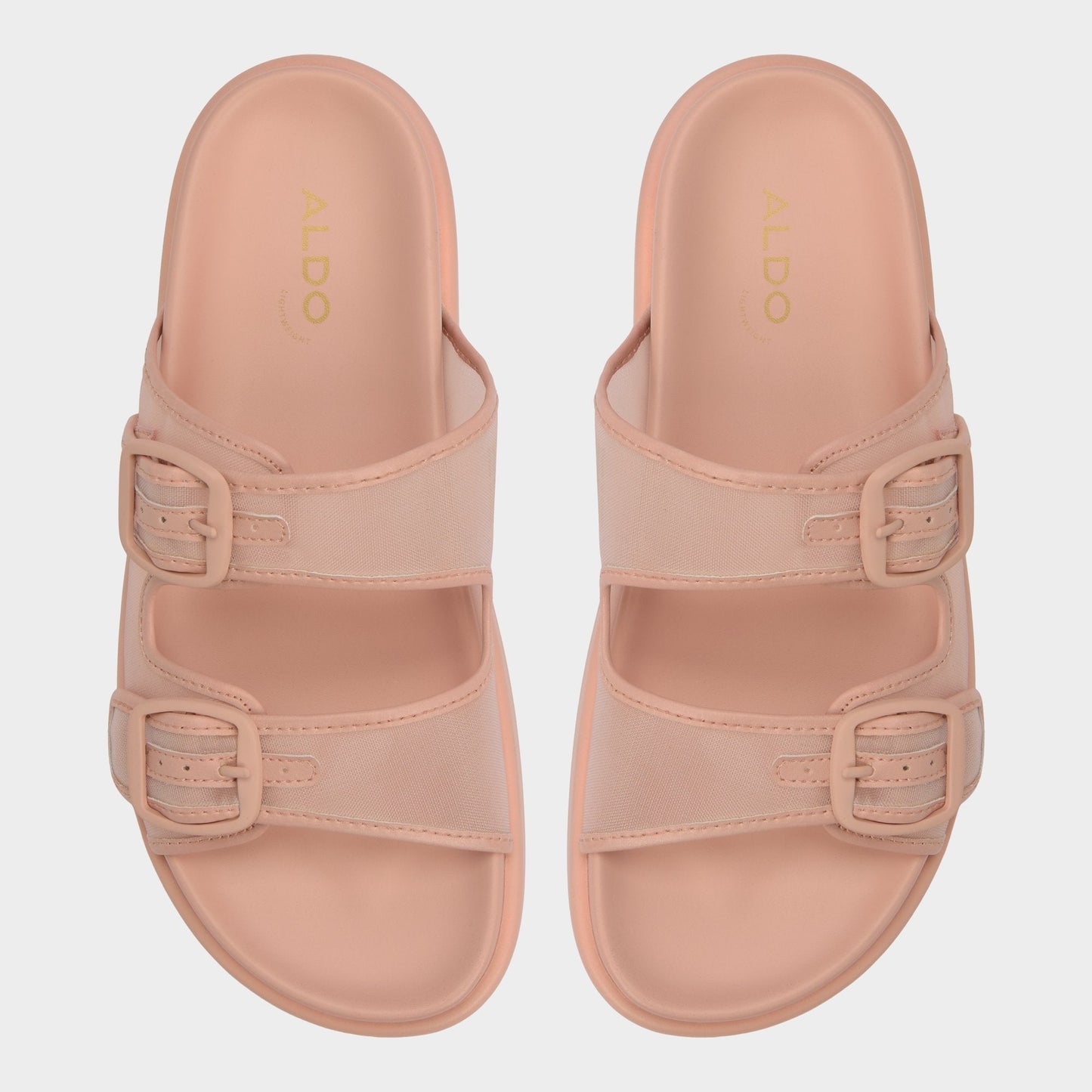 Devanassi Light Pink Women's Footbed sandals - Aldo Light Pink
