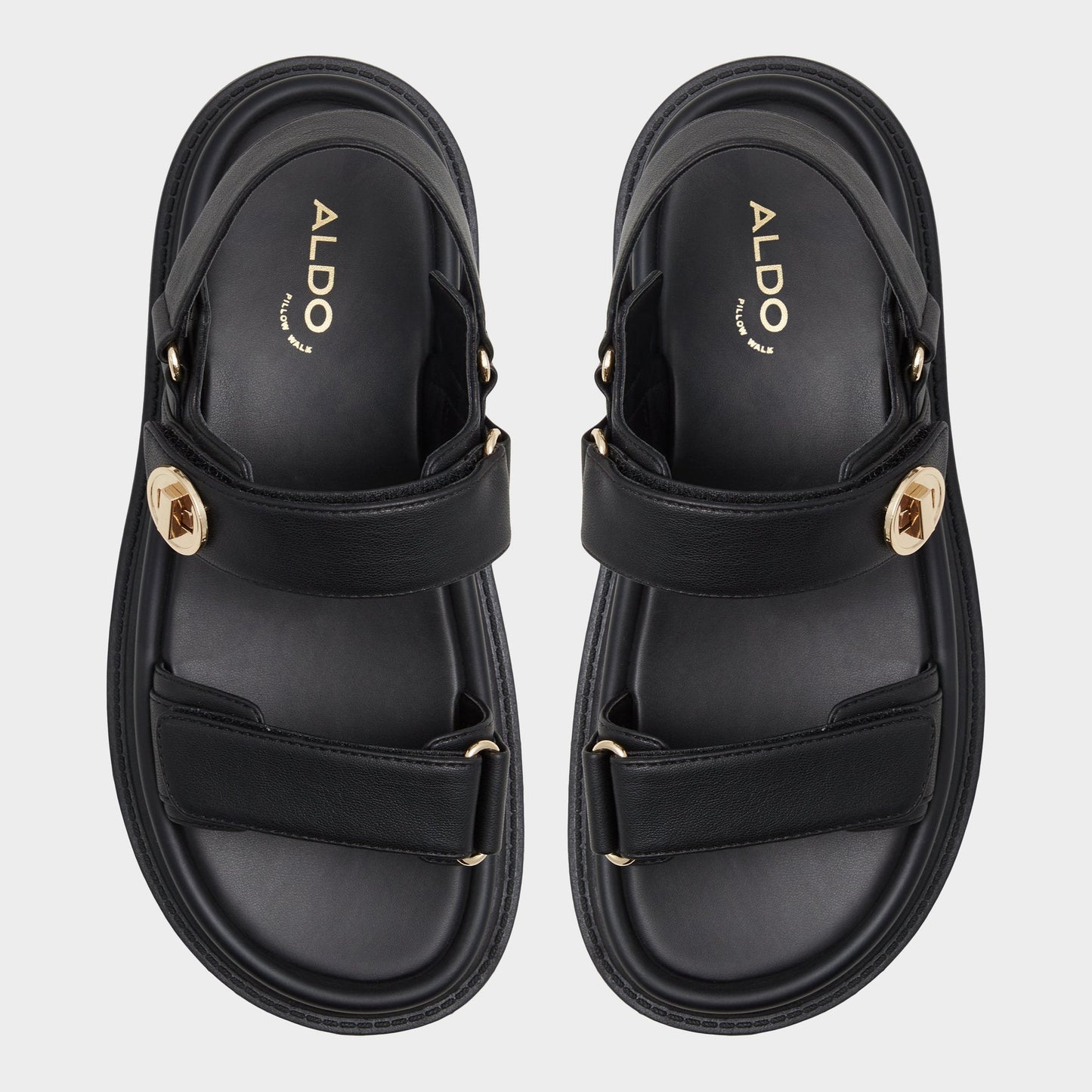 Linette Black Women's Footbed sandals - Footbed sandal, Footbed sandal Aldo Black