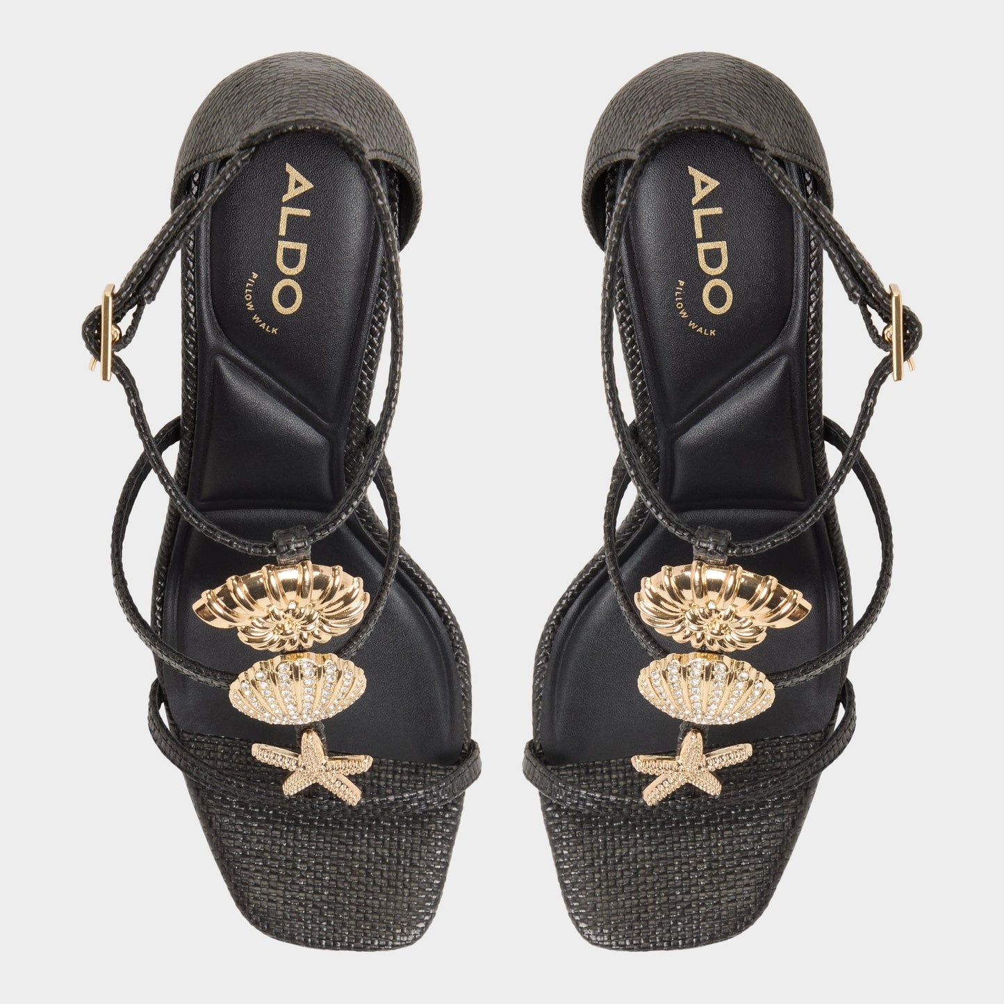 Summerdate Black Women's Strappy sandals - Strappy heeled sandal Aldo Black
