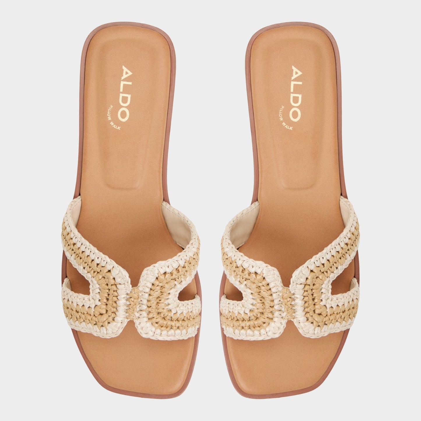 Itsandal Beige Women's Flats - Slide sandal Aldo Beige