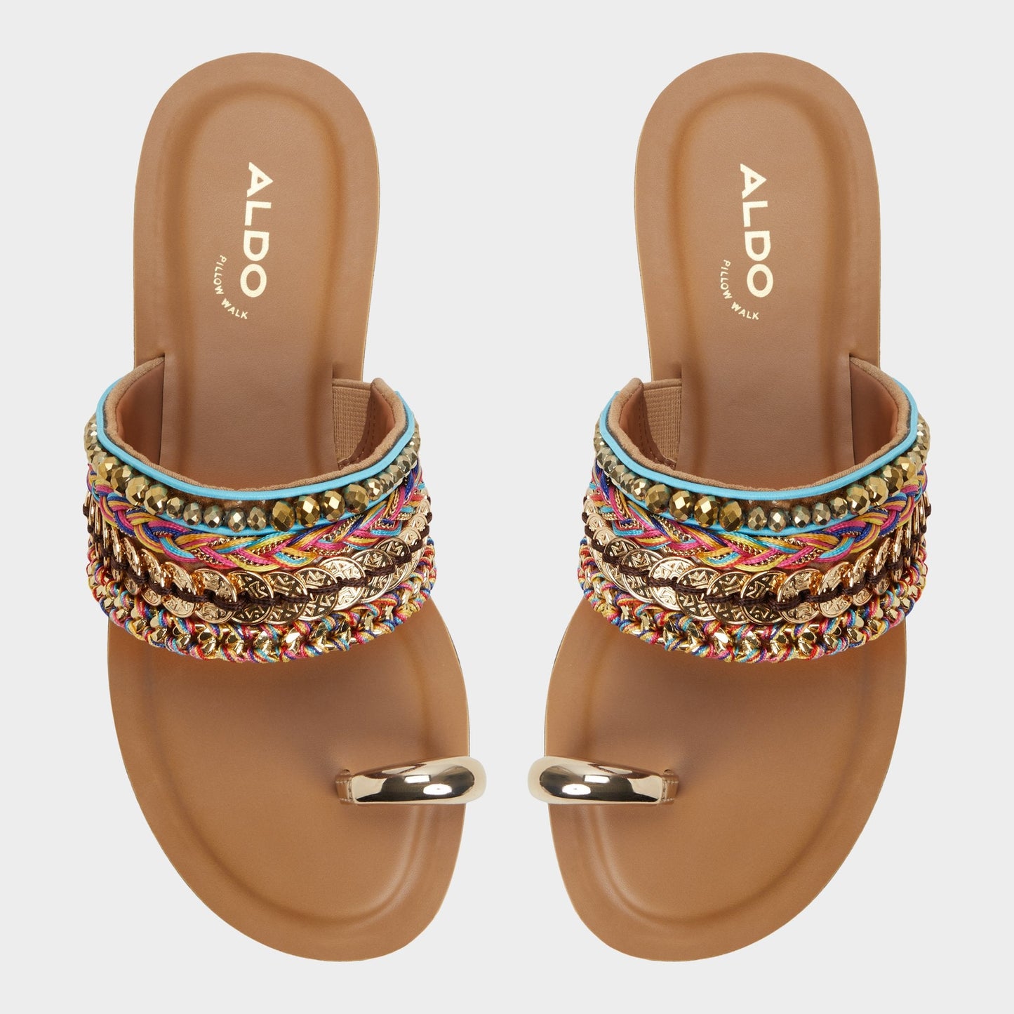 Beachwalk Multicolor Women's Flats - Slide sandal Aldo Multicolor