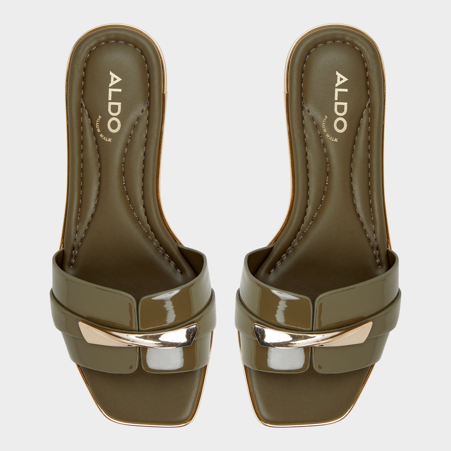 Darlina Other Green Women's Flats - Slide sandal Aldo Other green