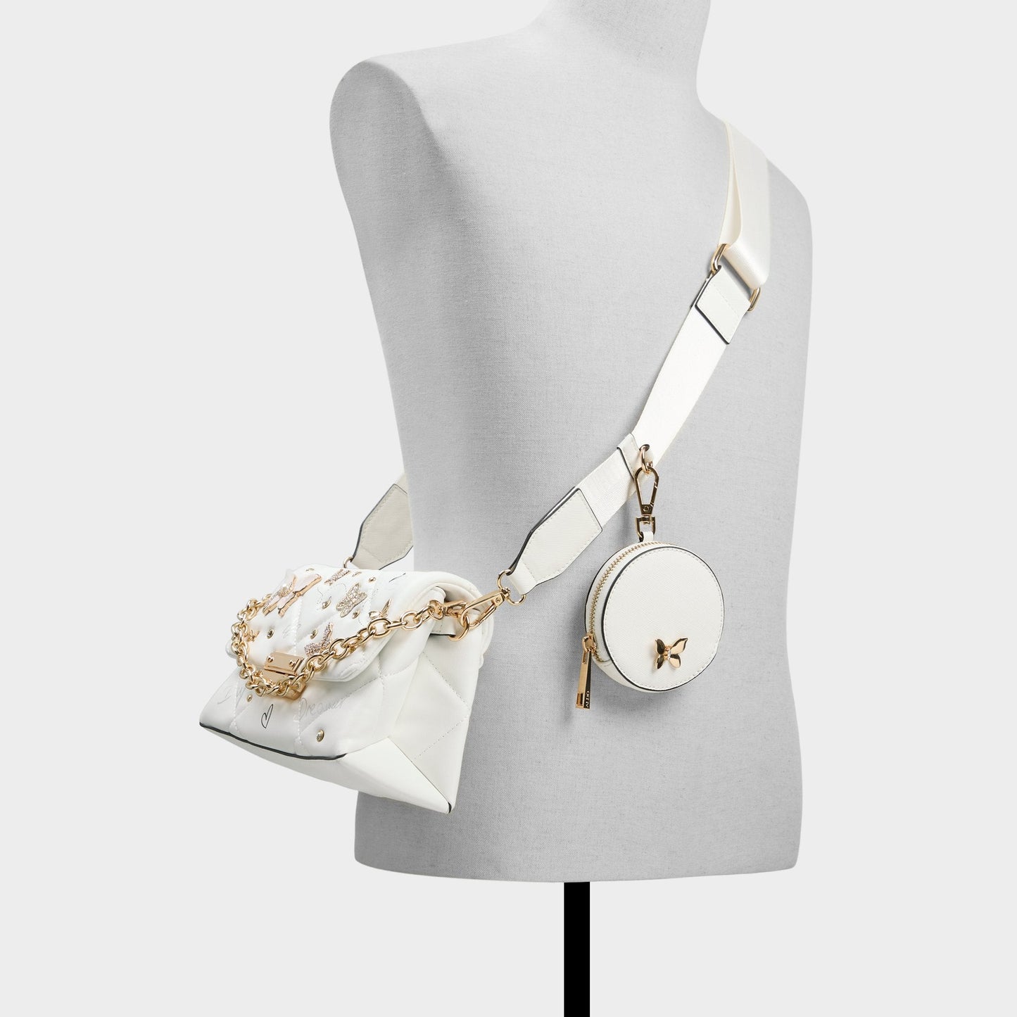 Camberlyyx White Women's Crossbody Bags - Crossbody bag Aldo White