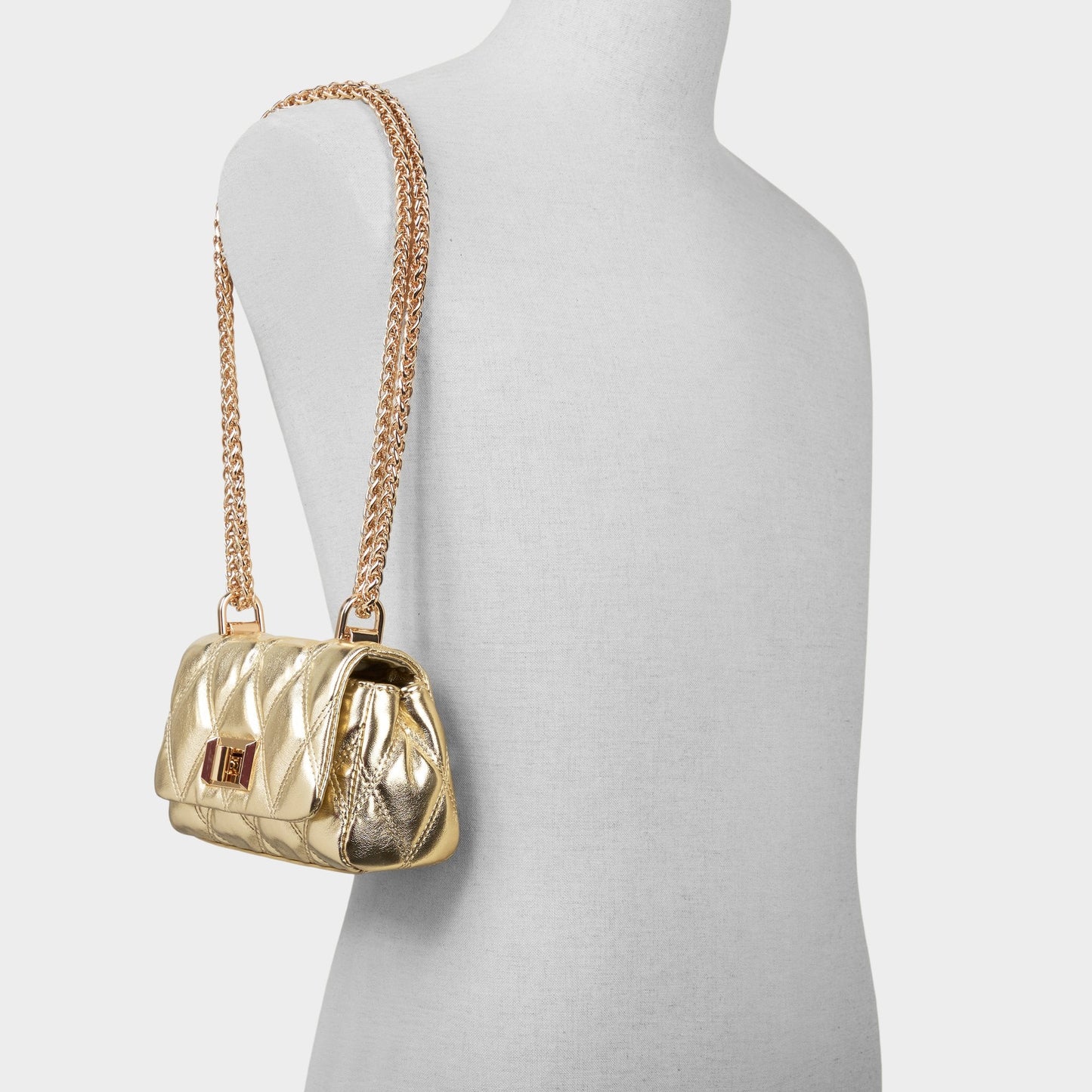Ledia Gold Women's Iridescent metallics - Crossbody bag Aldo Gold