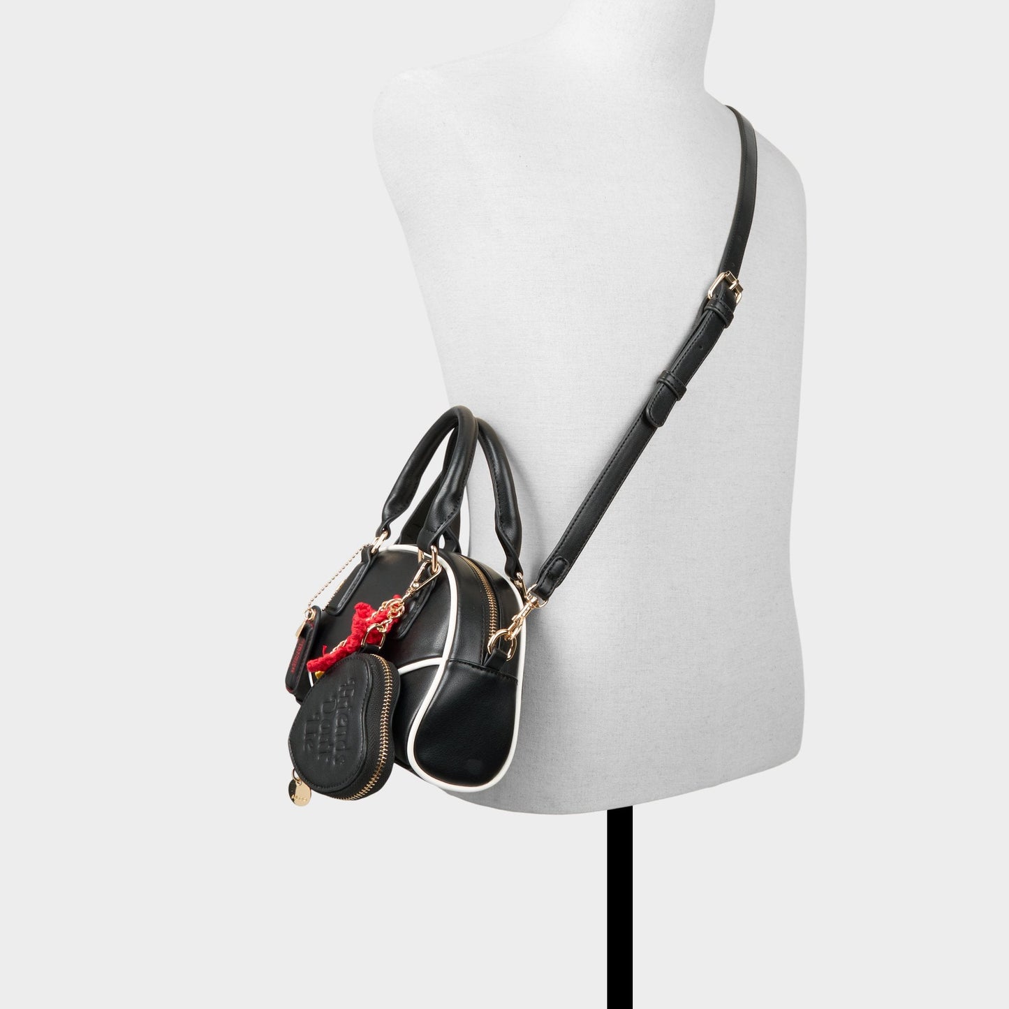 Friendsdontlie in Black White - Satchel bag Aldo Black/white
