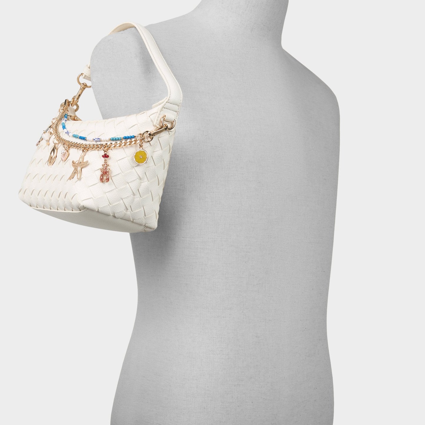 Frankiewoven White Women's Shoulder Bags - Shoulder bag Aldo White
