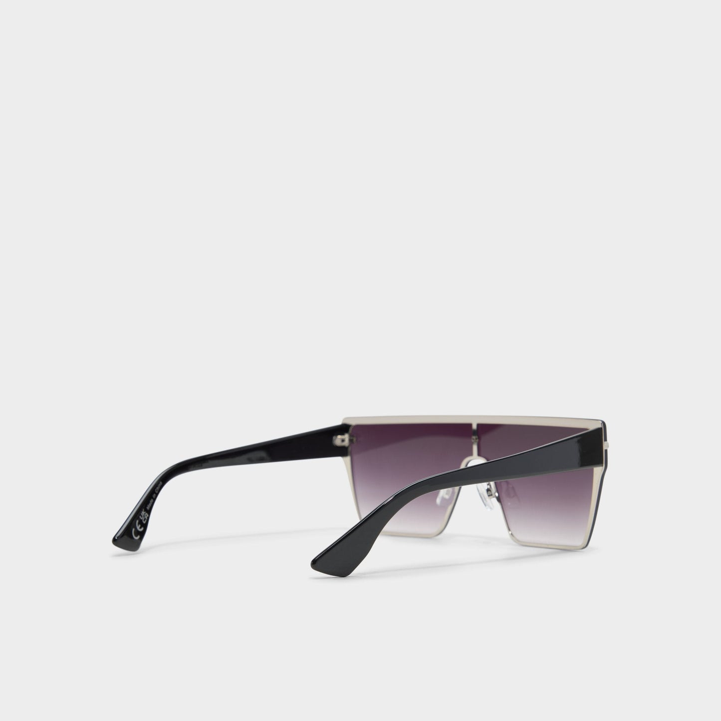 Gavenany Black/Silver Multi Women's Shield - Shield sunglasses Aldo Black/Silver Multi