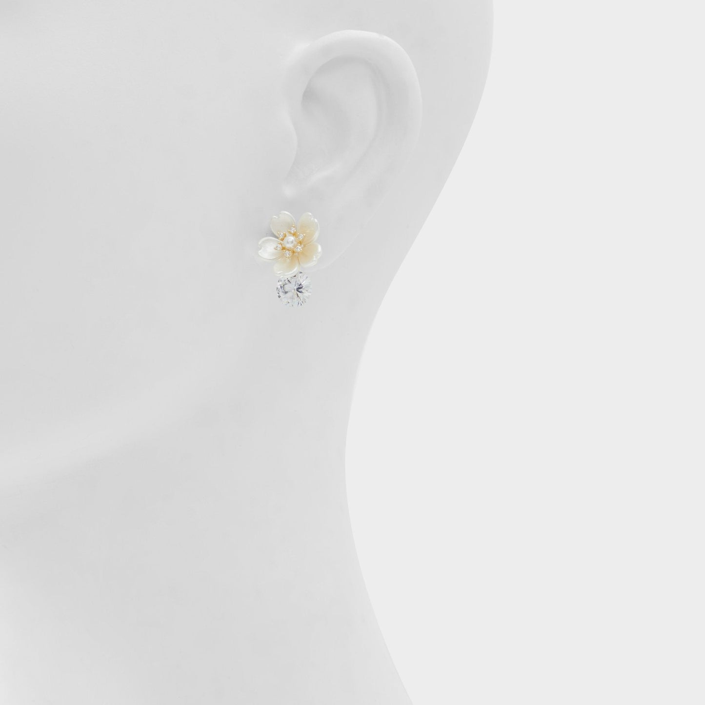 Alexiana Ice Women's Earrings - Button earrings Aldo Ice