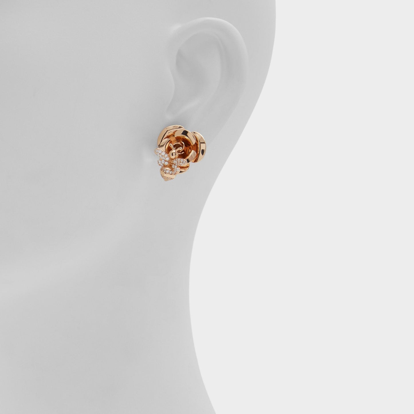Bumblebees Gold/Clear Multi Women's Earrings - Earrings Aldo Gold/Clear Multi